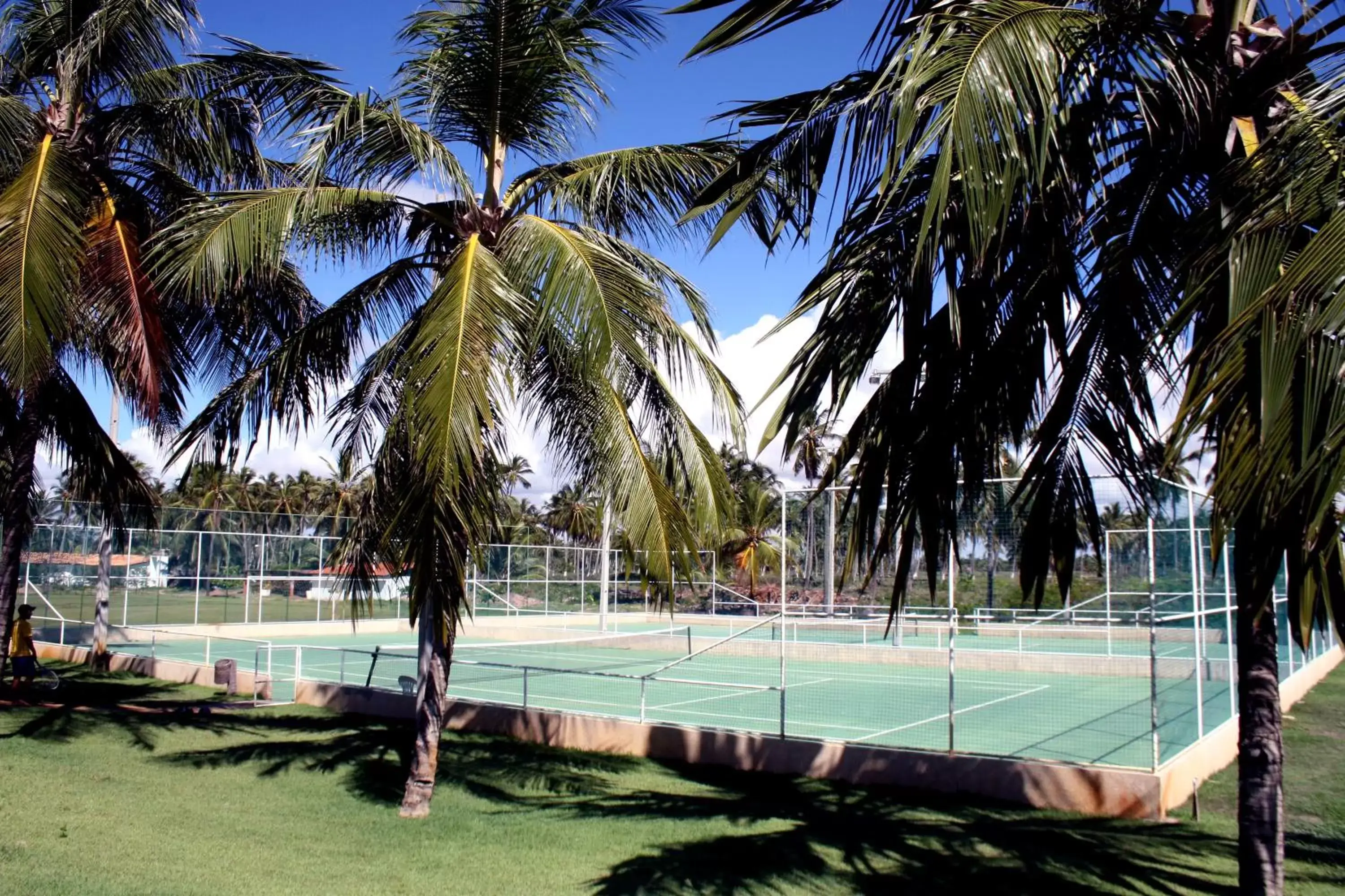 Tennis court in Makai Resort All Inclusive Convention Aracaju