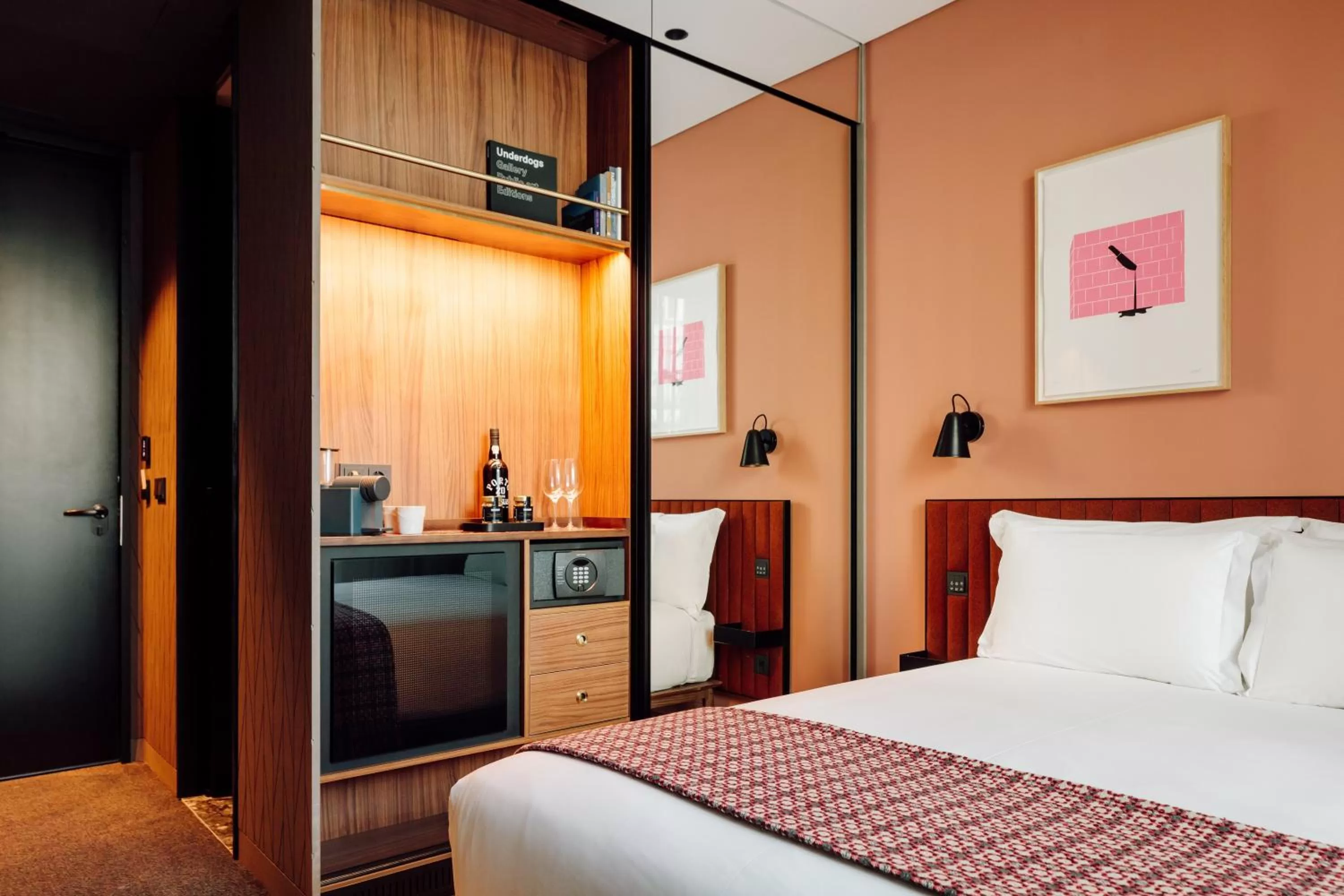 Bed in Hotel Hotel - Member of Design Hotels