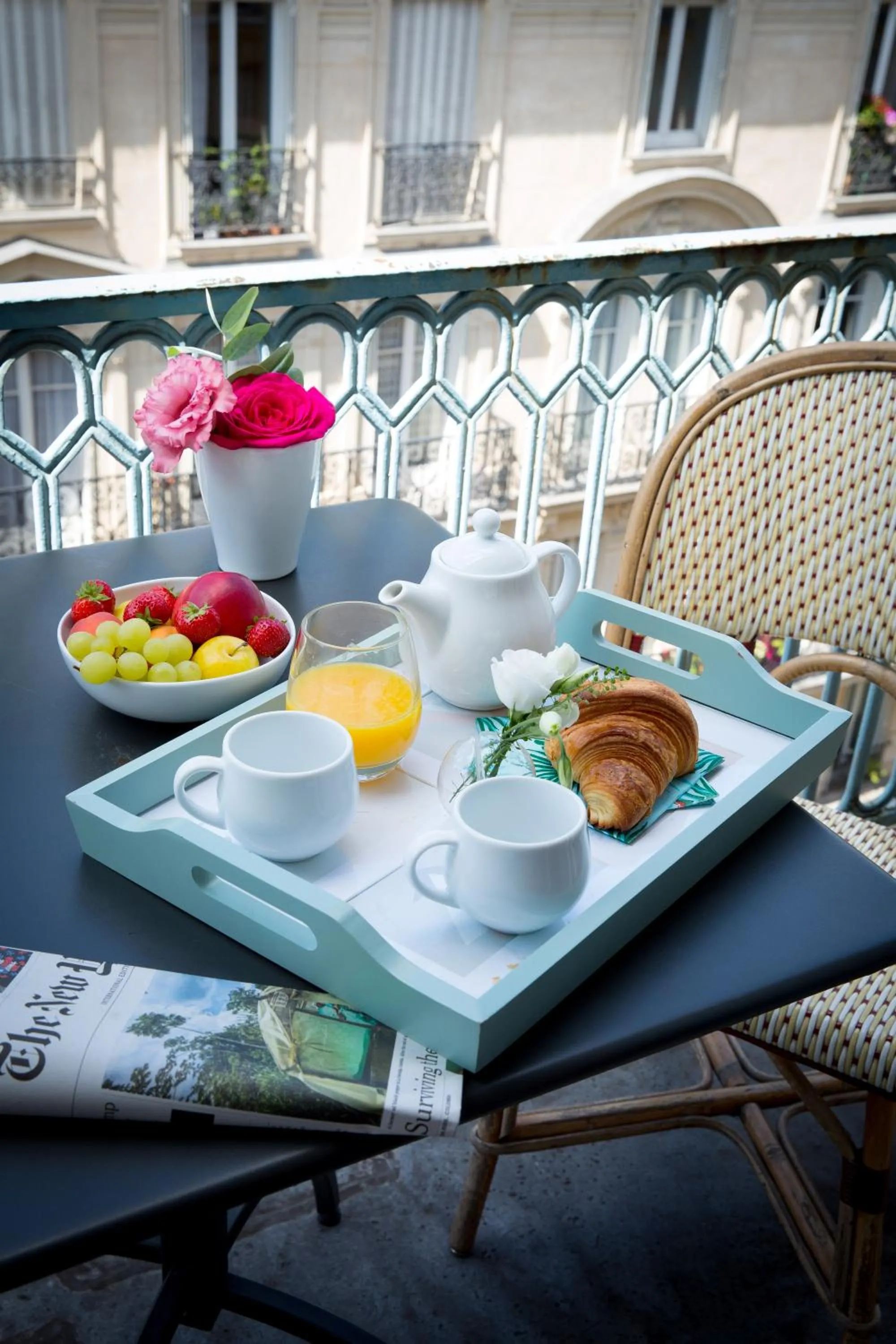 Food and drinks in Hotel Elysees Opera