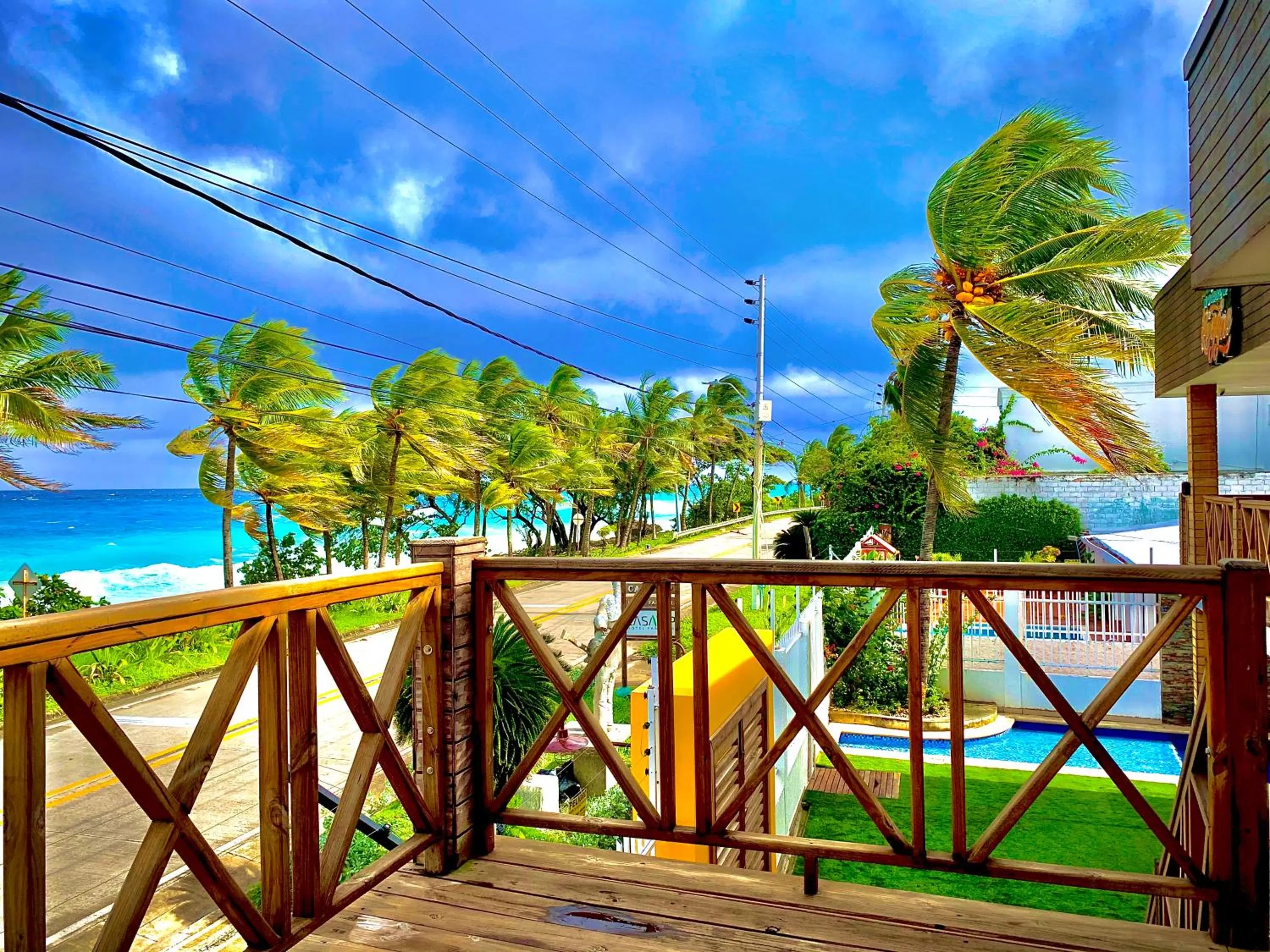 Sea view in In Di House of Reggae Boutique