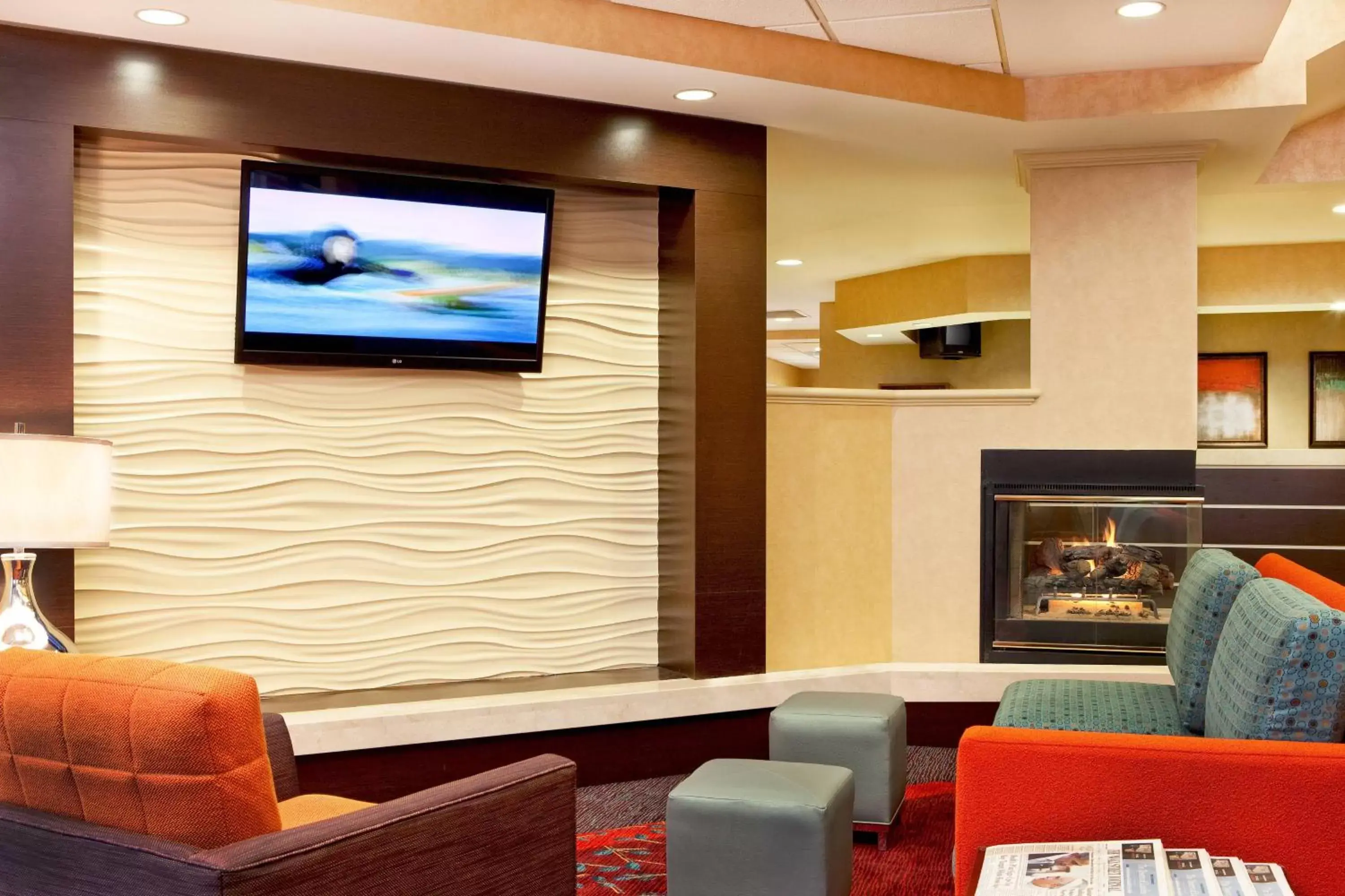 Lobby or reception, Seating Area in Residence Inn Hartford Manchester