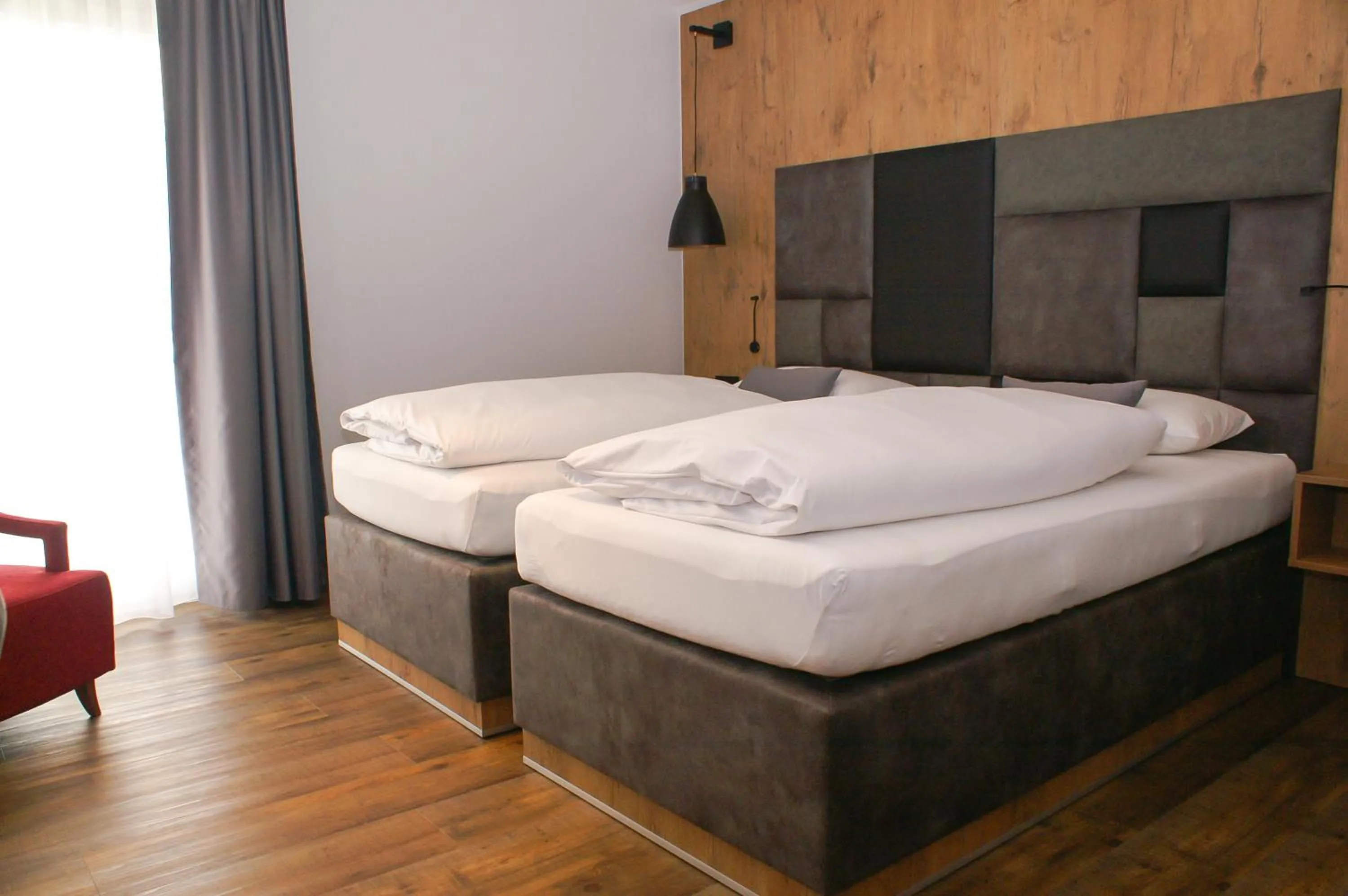 Bed in Hotel Grüner Baum