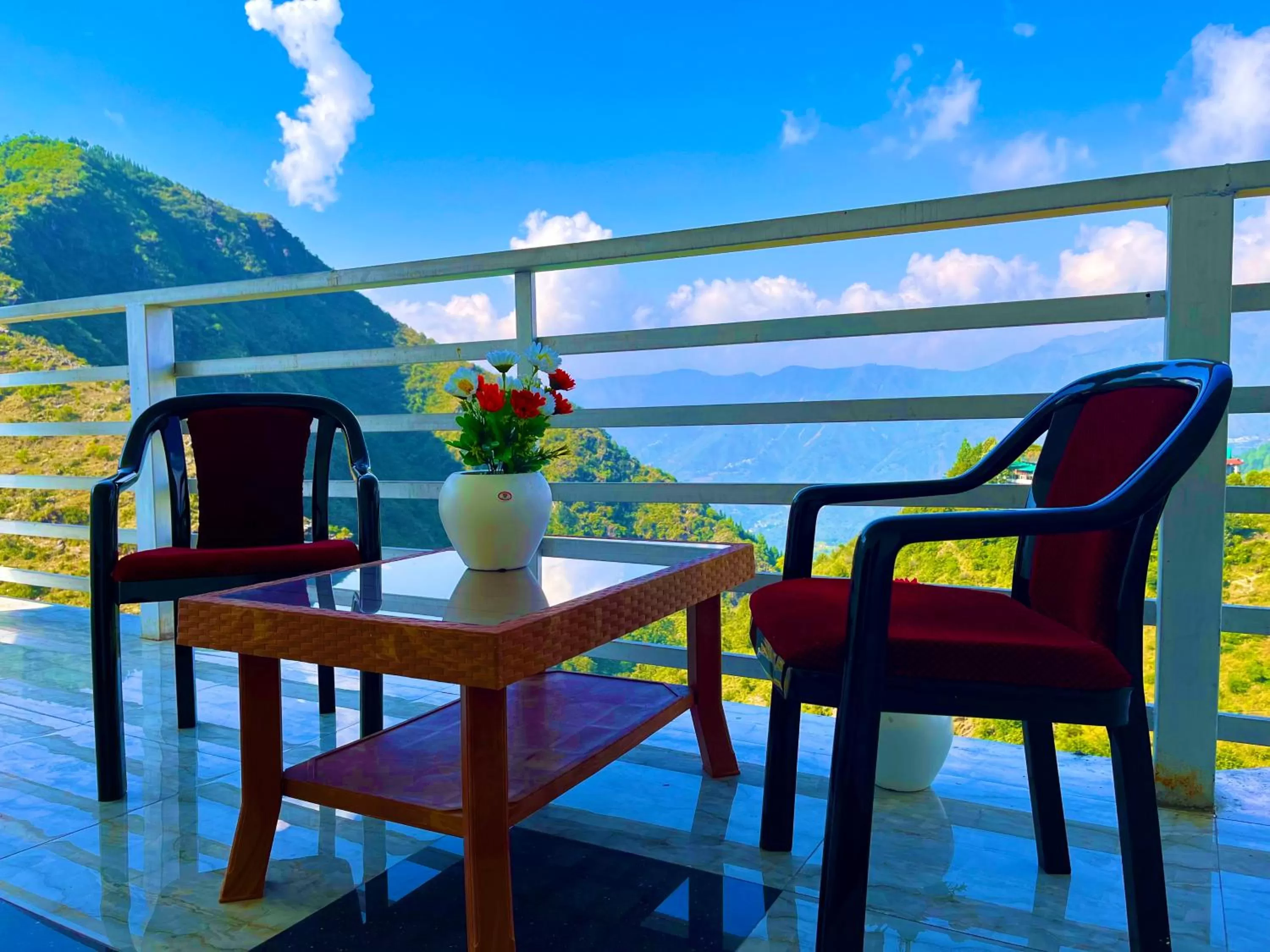 Balcony/Terrace in The Kempty Fall Resort, Mussoorie
