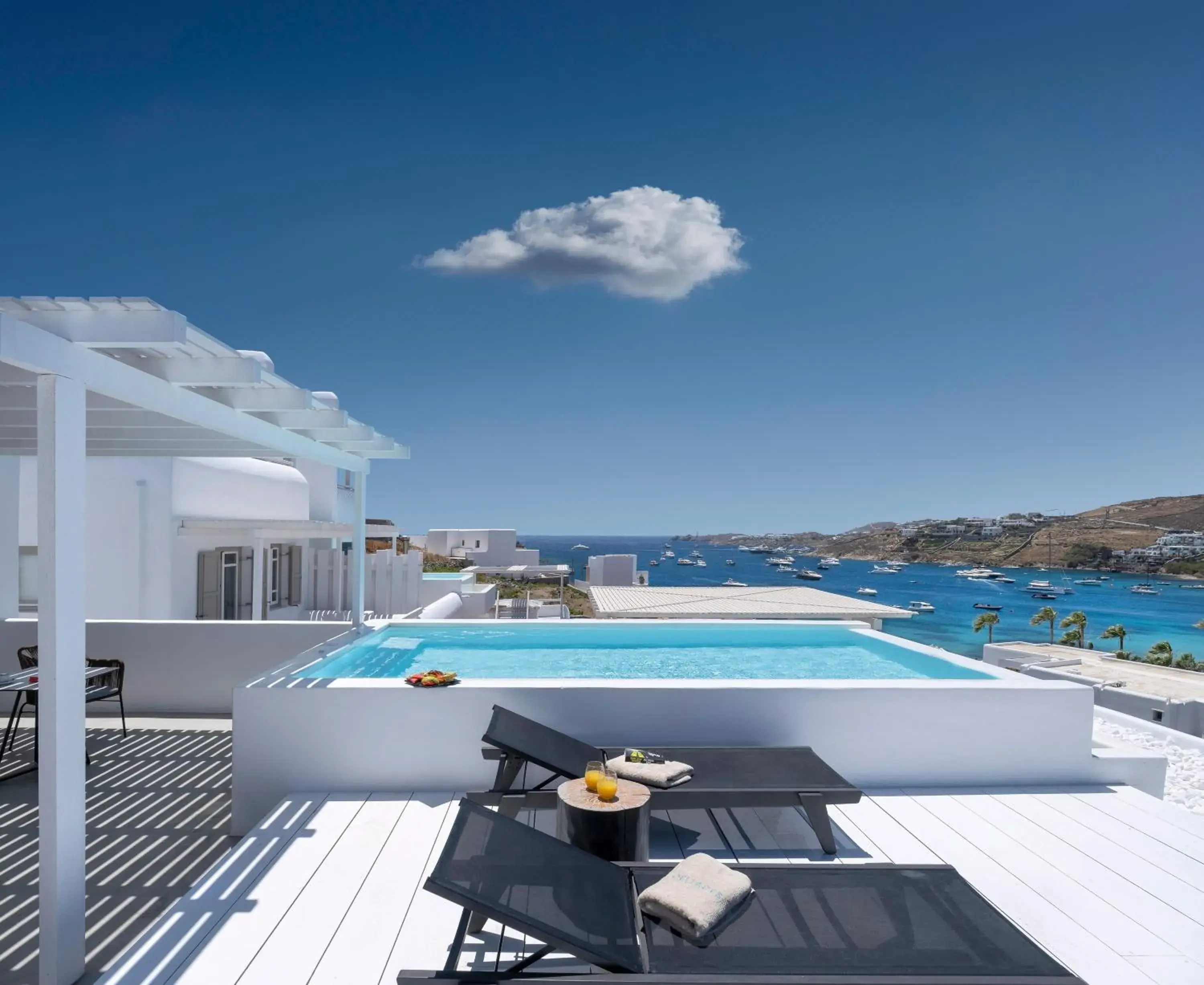 Swimming Pool in Deliades Mykonos