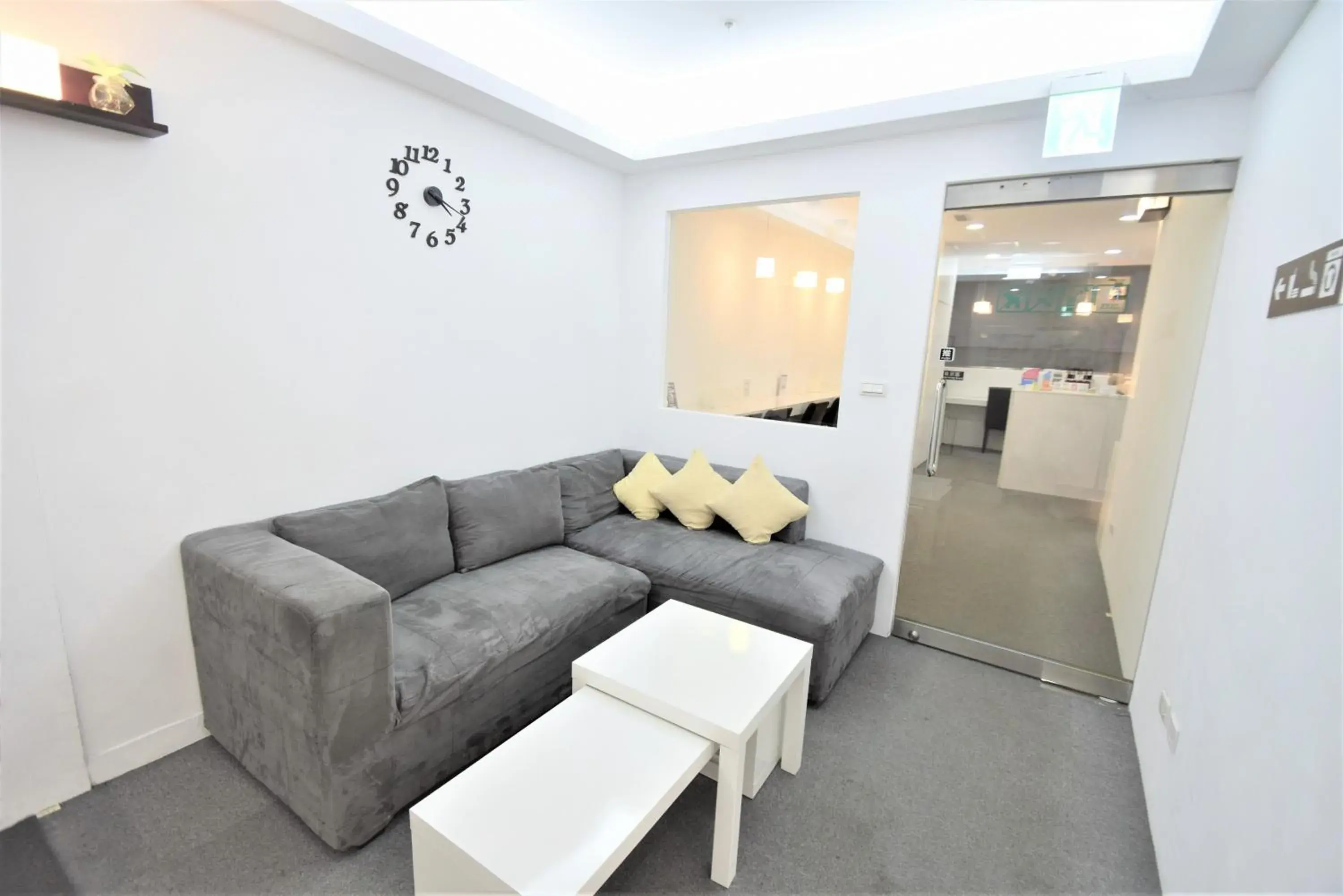 Living room, Seating Area in Inn Cube Ximen