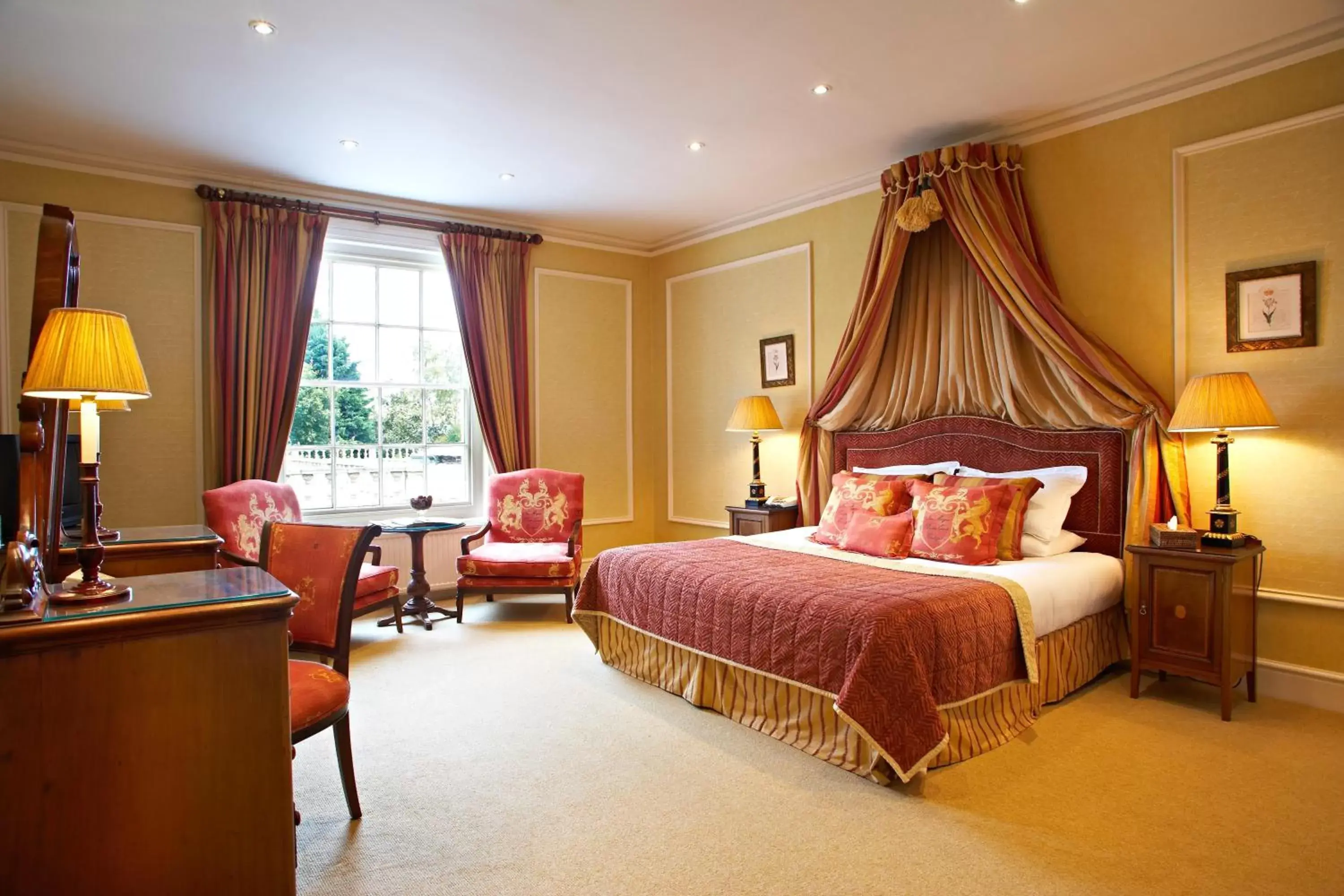 Bedroom in Rowton Hall Hotel and Spa