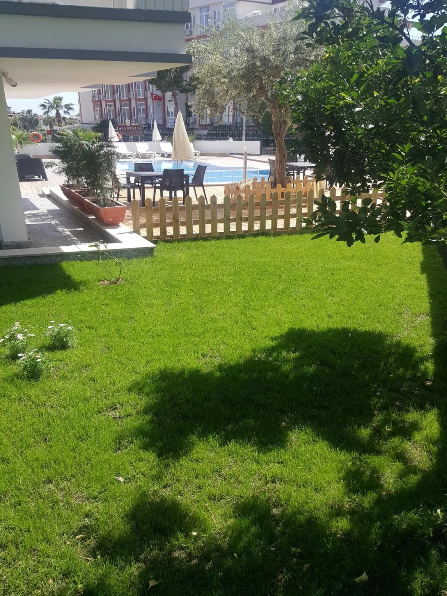 Garden view in Esperanza Hotel