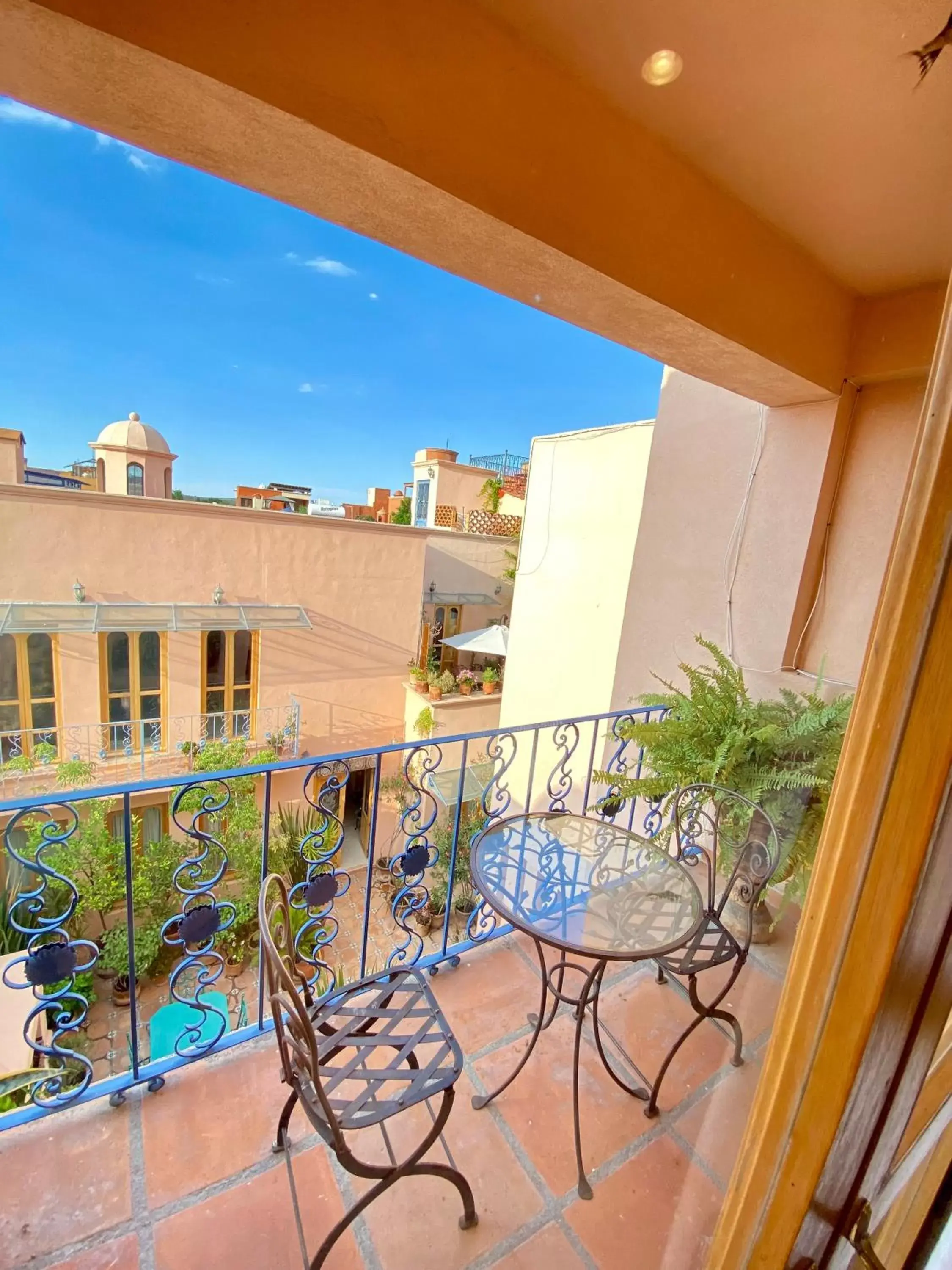 Patio, Balcony/Terrace in Hotel Tierra de Sol y Luna