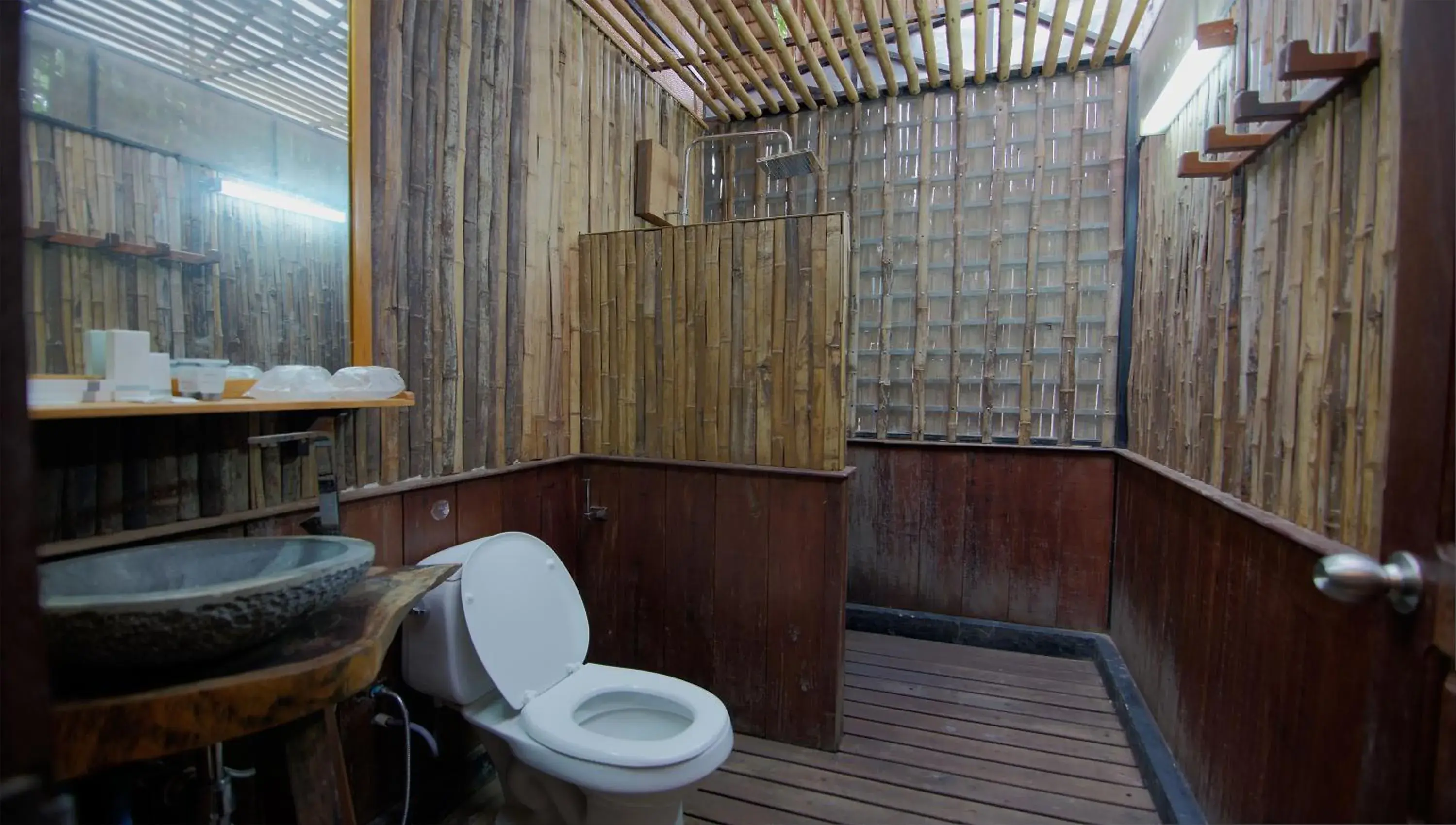 Shower, Bathroom in Palm Village Resort & Spa
