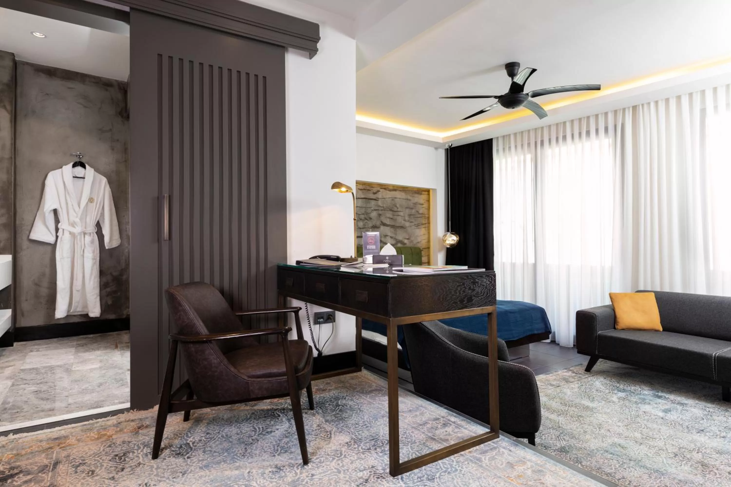 Seating area in Nabu Hotel Karaköy