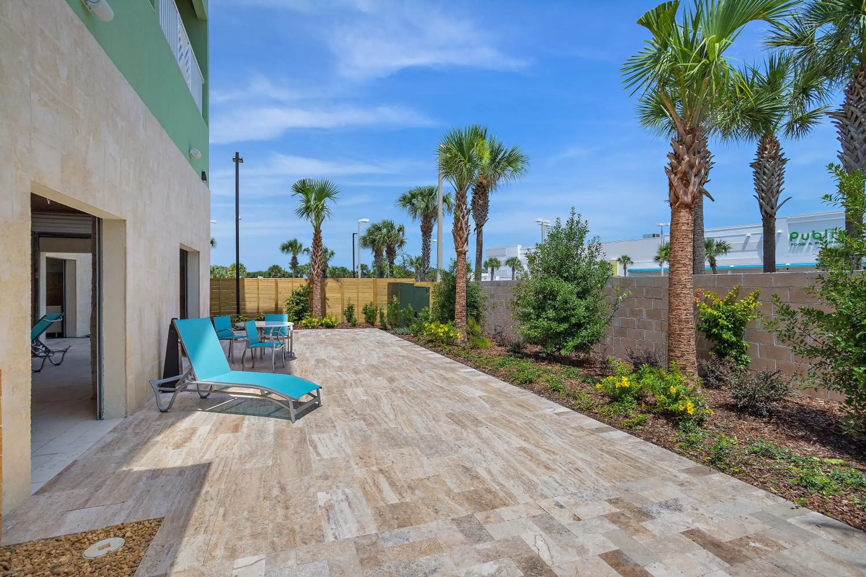 Patio in Holiday Inn Express St. Augustine - Vilano Beach, an IHG Hotel