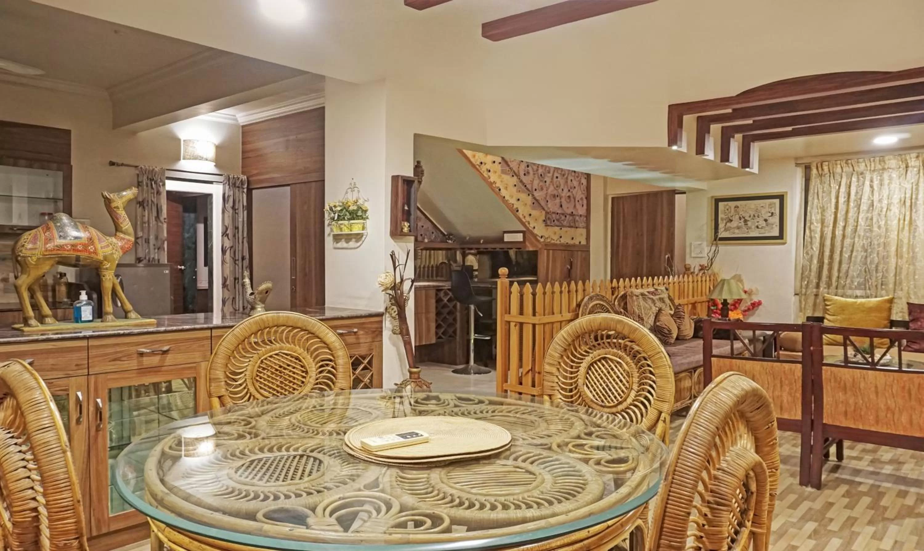 Dining area in Treebo Excellent Home