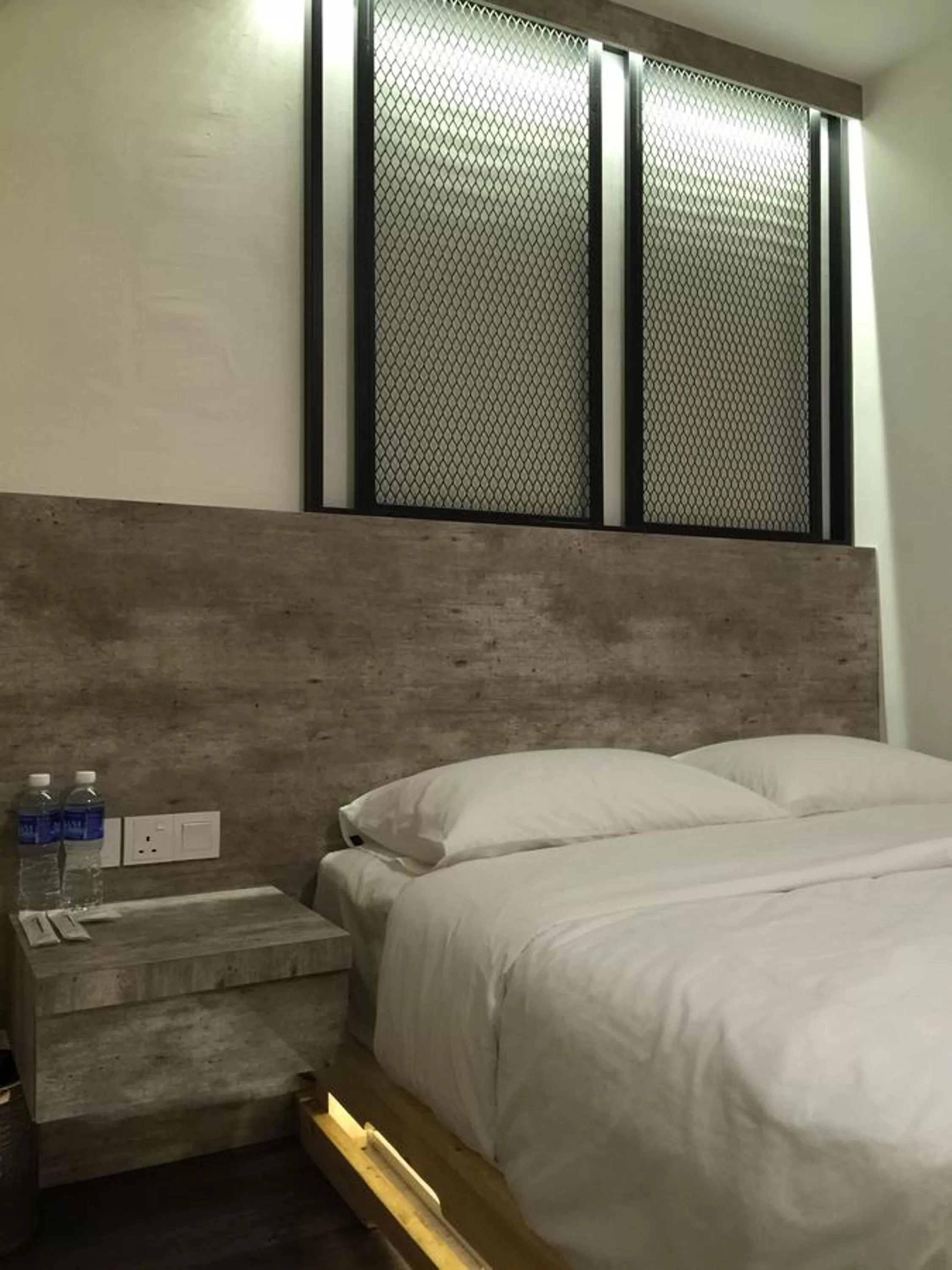 Bed in The Oikos Hotel