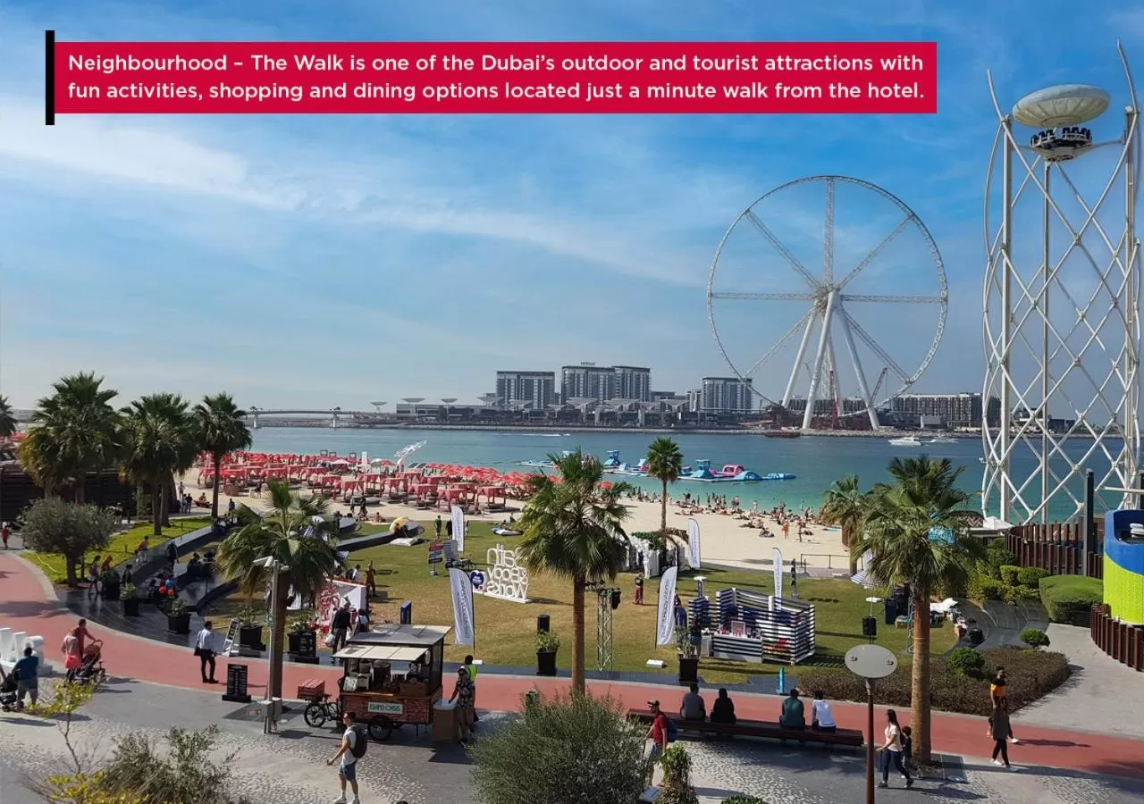 View (from property/room) in Ramada Hotel, Suites and Apartments by Wyndham Dubai JBR