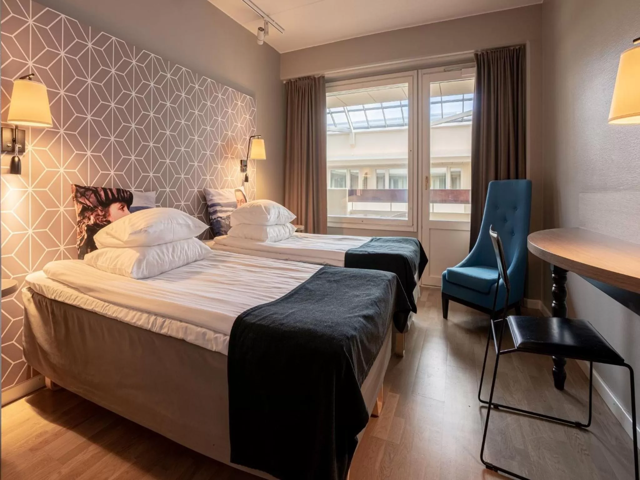 Bedroom in Original Sokos Hotel Vaakuna Mikkeli