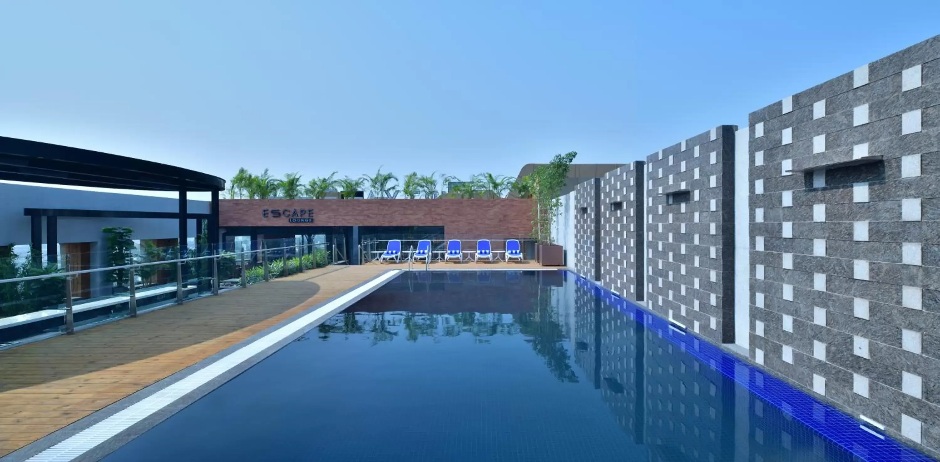 , Swimming Pool in Courtyard by Marriott Nashik