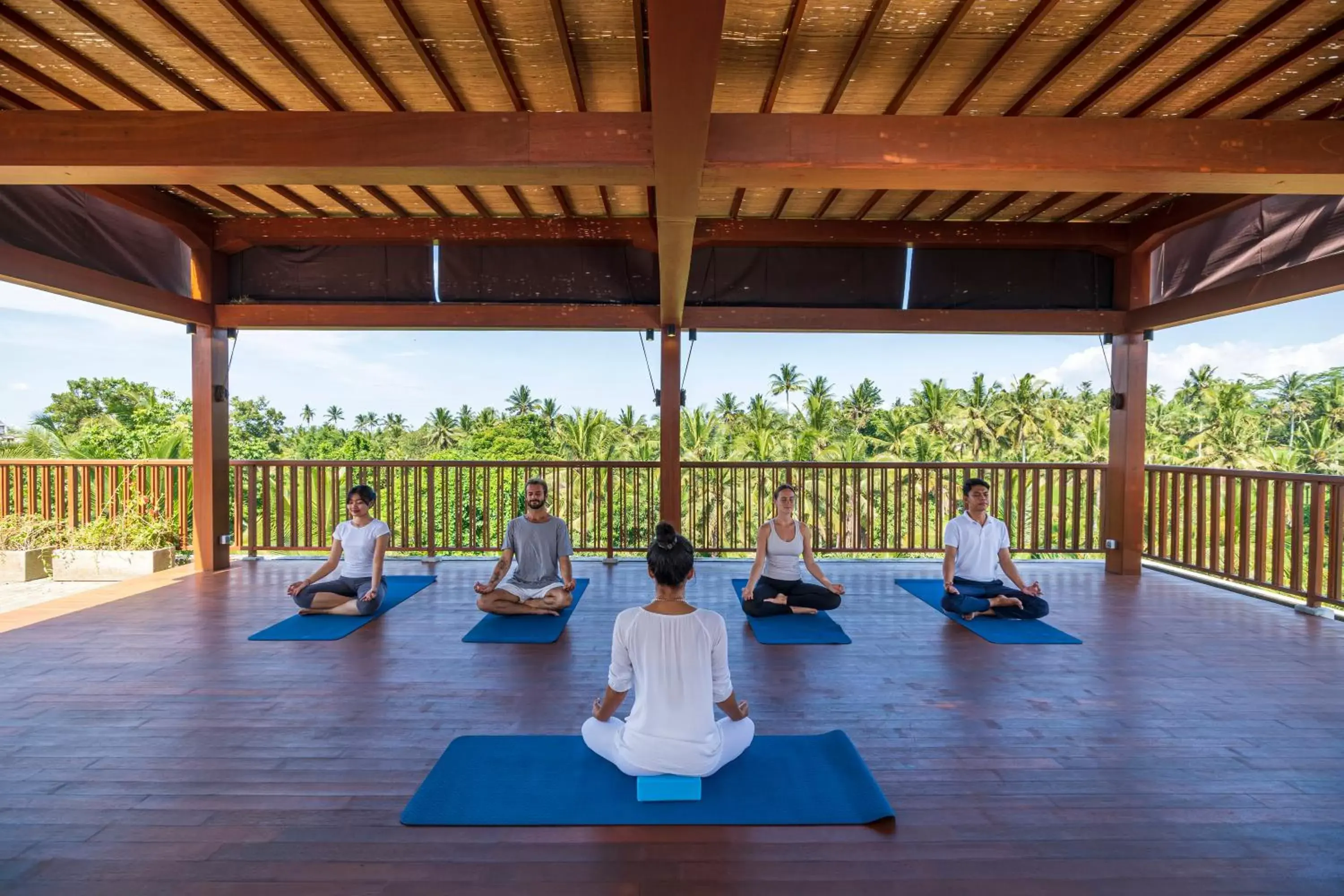 Fitness centre/facilities in Adiwana Unagi Suites