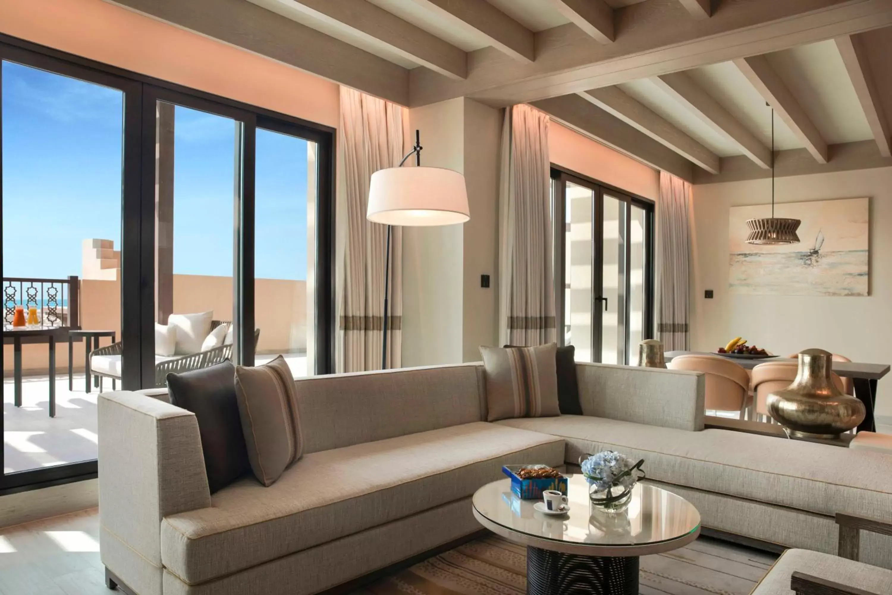 Living room, Seating Area in Saadiyat Rotana Resort and Villas