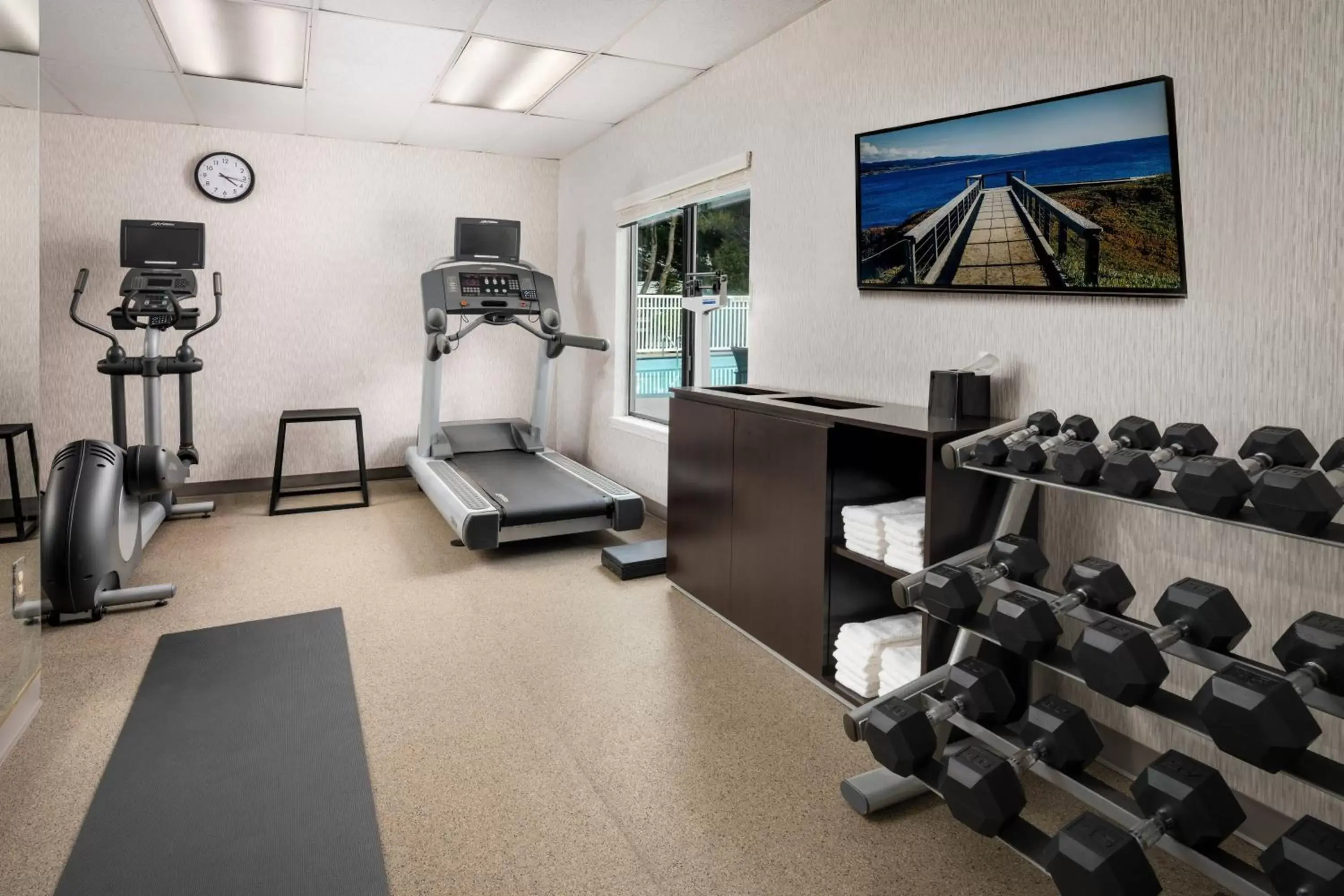 Fitness centre/facilities, Fitness Center/Facilities in Residence Inn by Marriott San Francisco Airport San Mateo