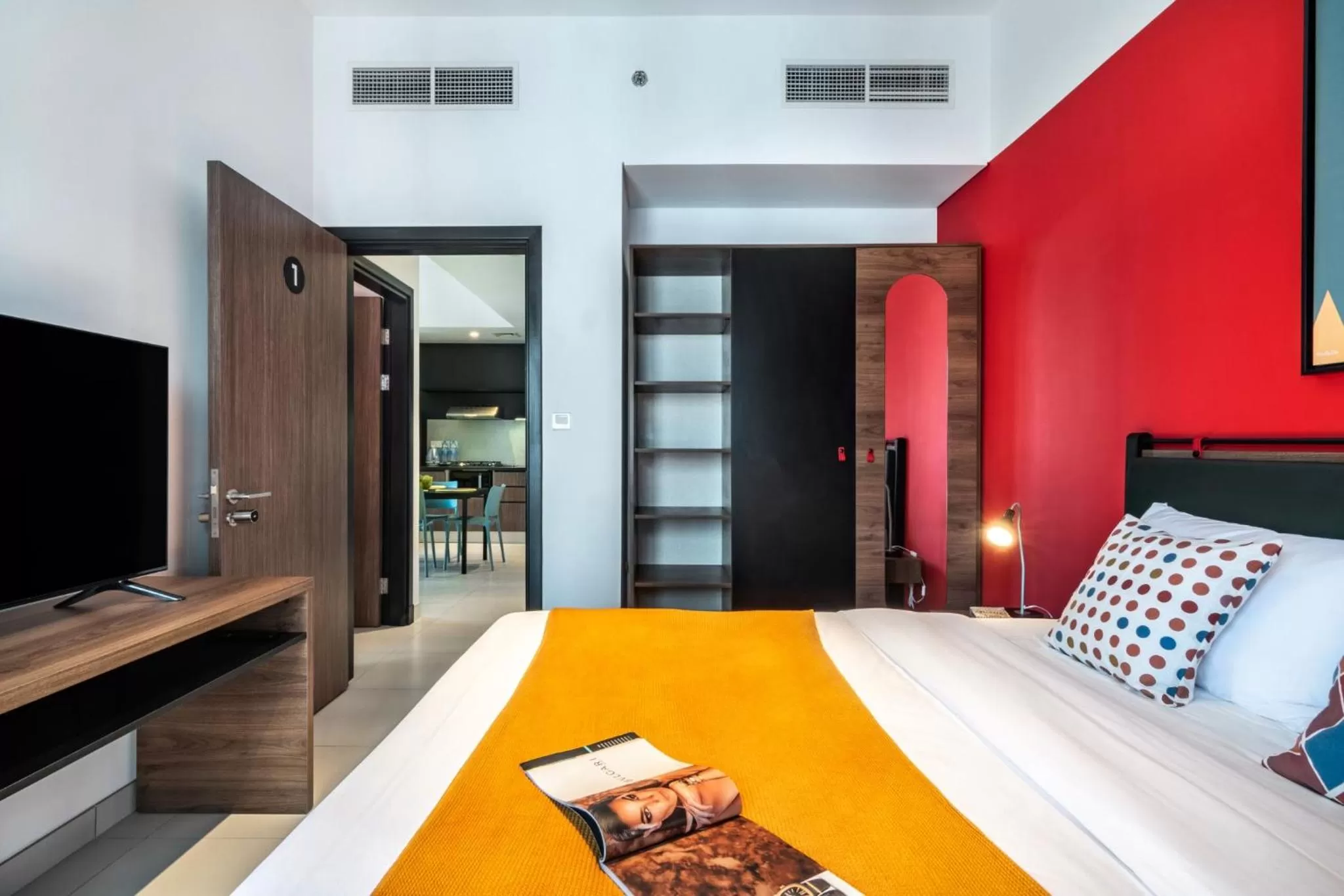 Bedroom, Bed in YouCo coliving Dubai