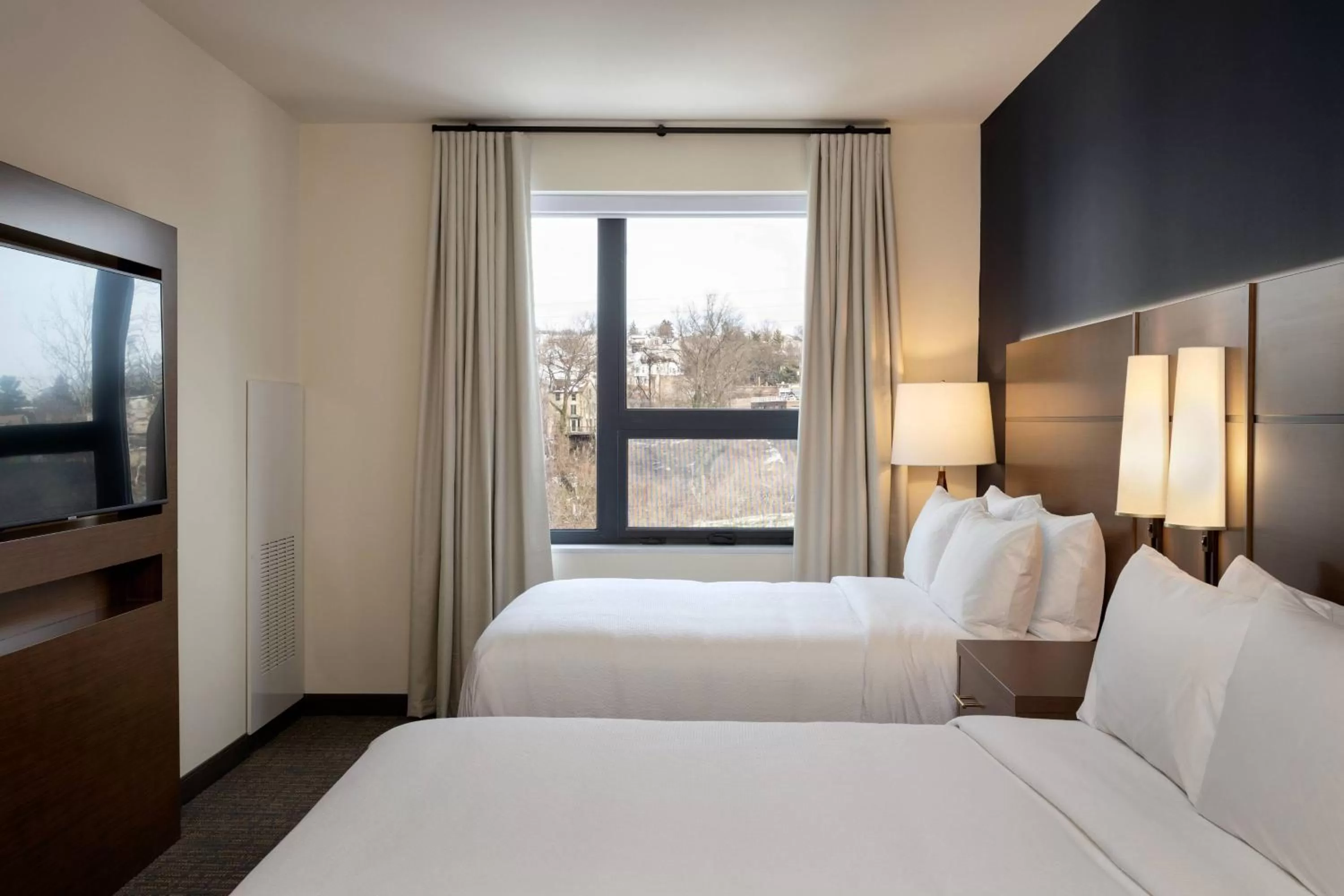 One-Bedroom Suite with Two Queen Beds and Sofa Bed in Residence Inn By Marriott Philadelphia Bala Cynwyd