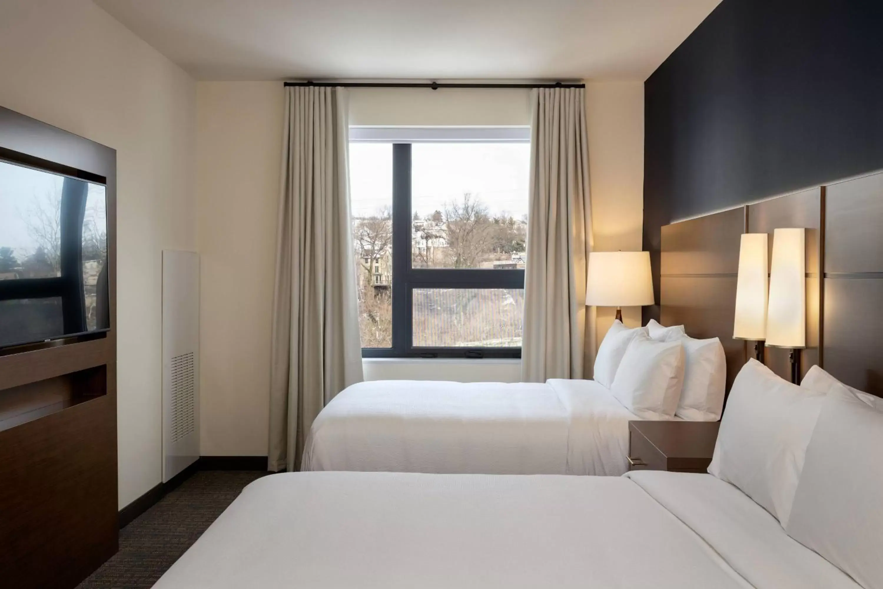 Bedroom, Bed in Residence Inn By Marriott Philadelphia Bala Cynwyd