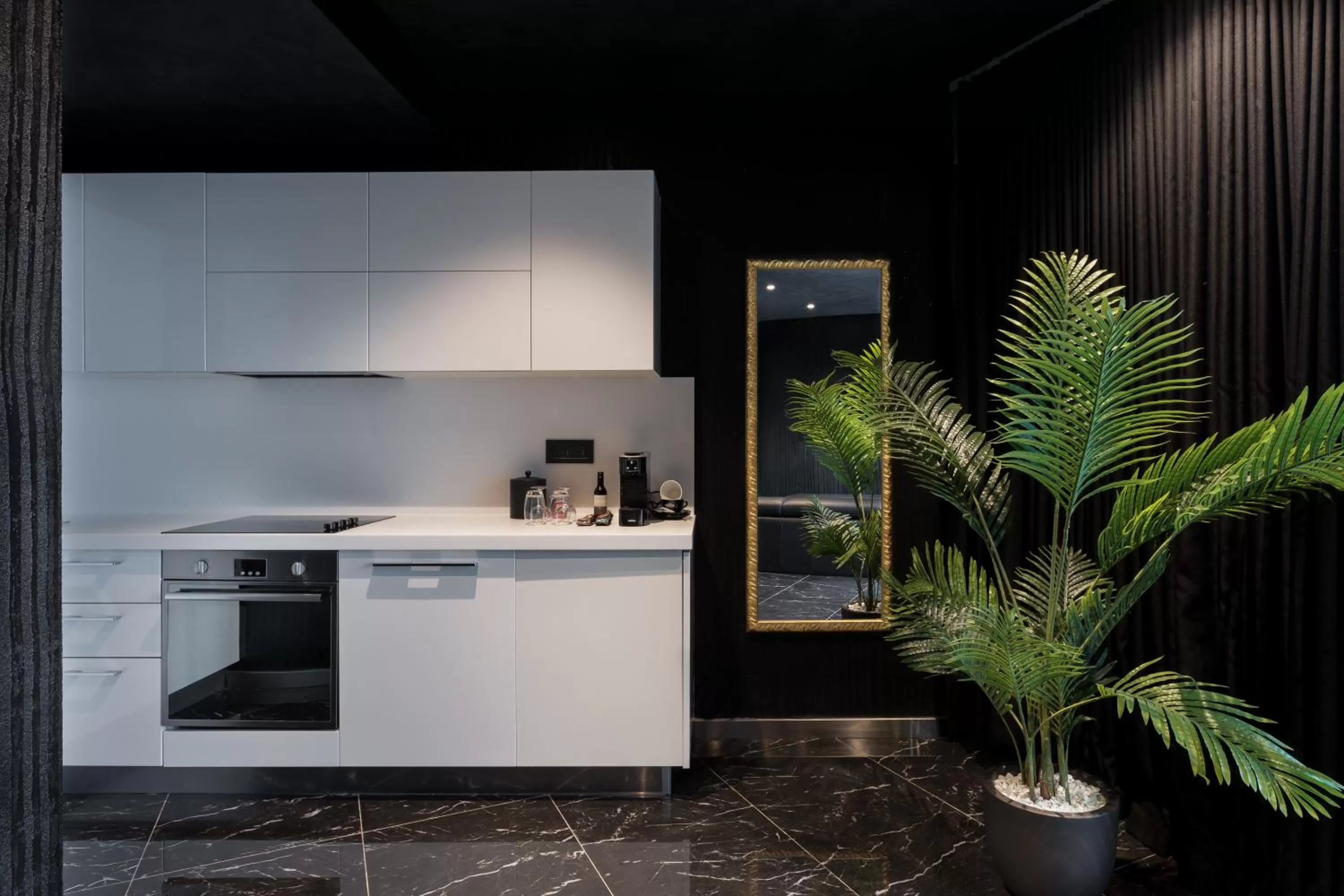 Kitchen or kitchenette in H Hotel & SPA - Adults Only