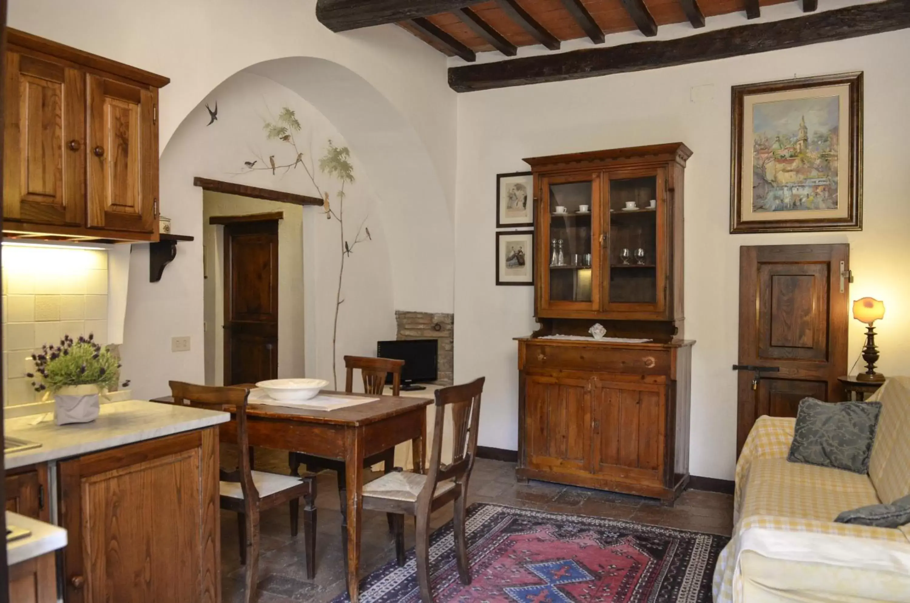 Dining Area in Residence Il Casale