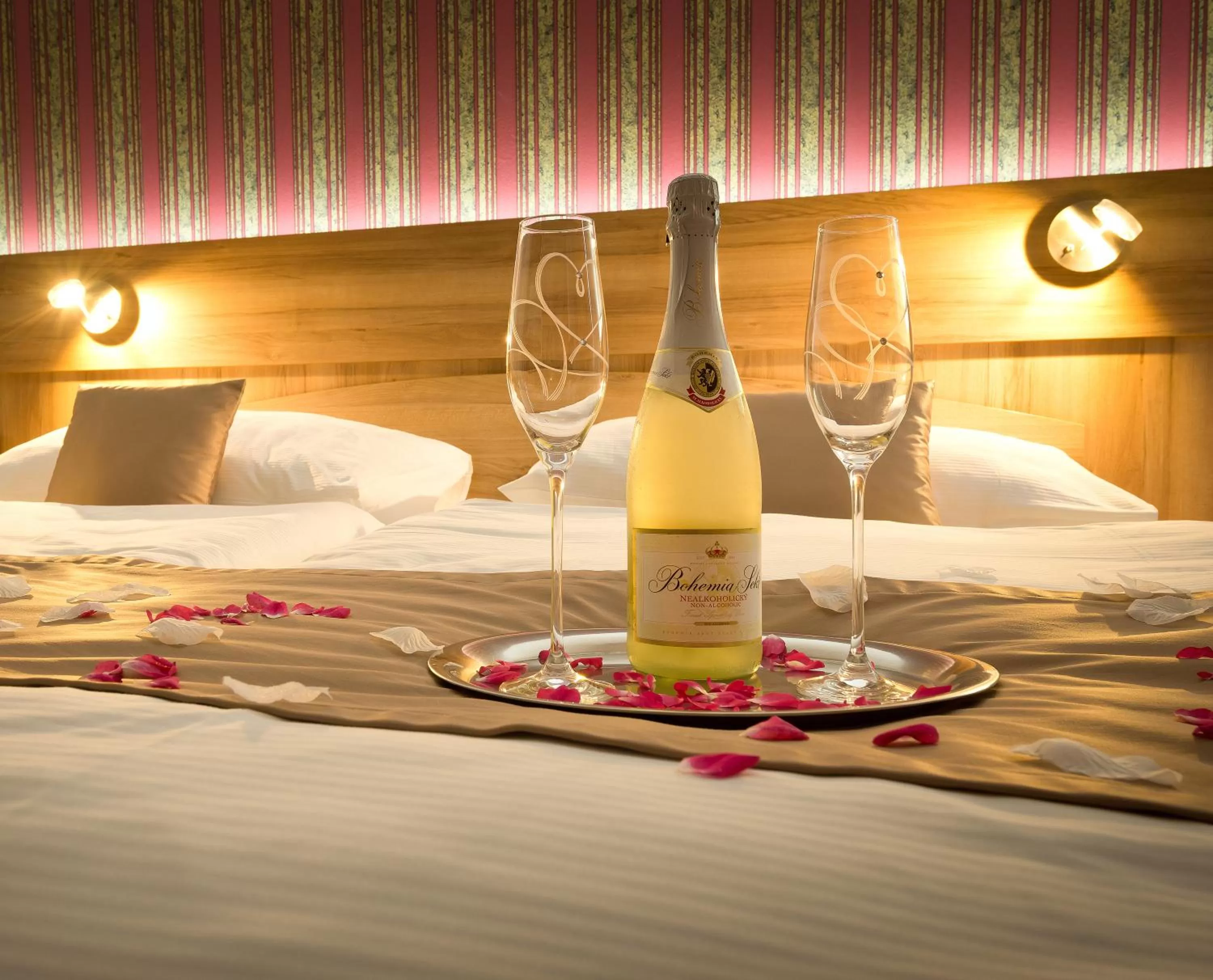 Bedroom, Bed in Wellness penzion Medličky