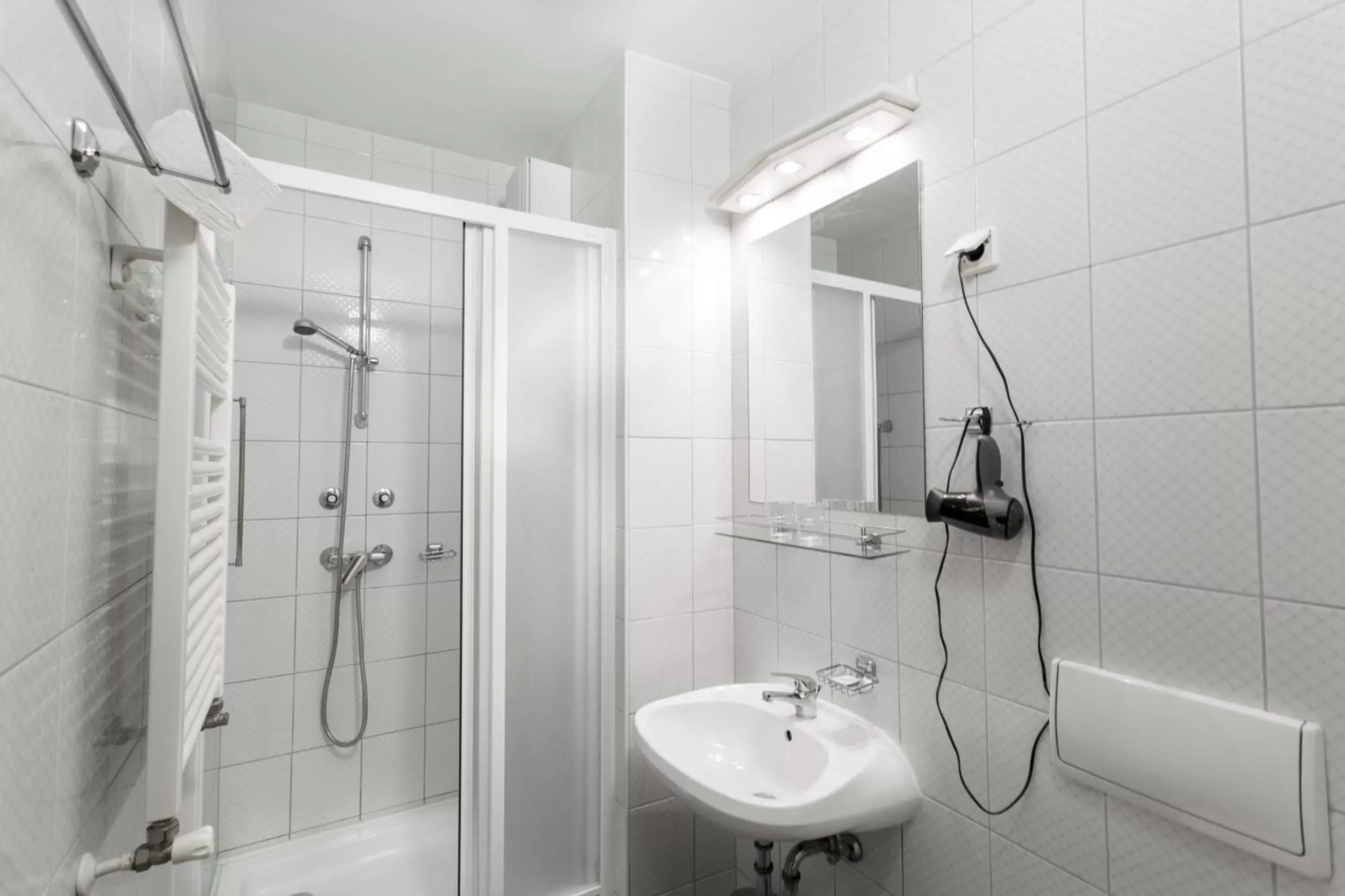 Shower, Bathroom in Corvin Hotel Budapest Sissi Wing