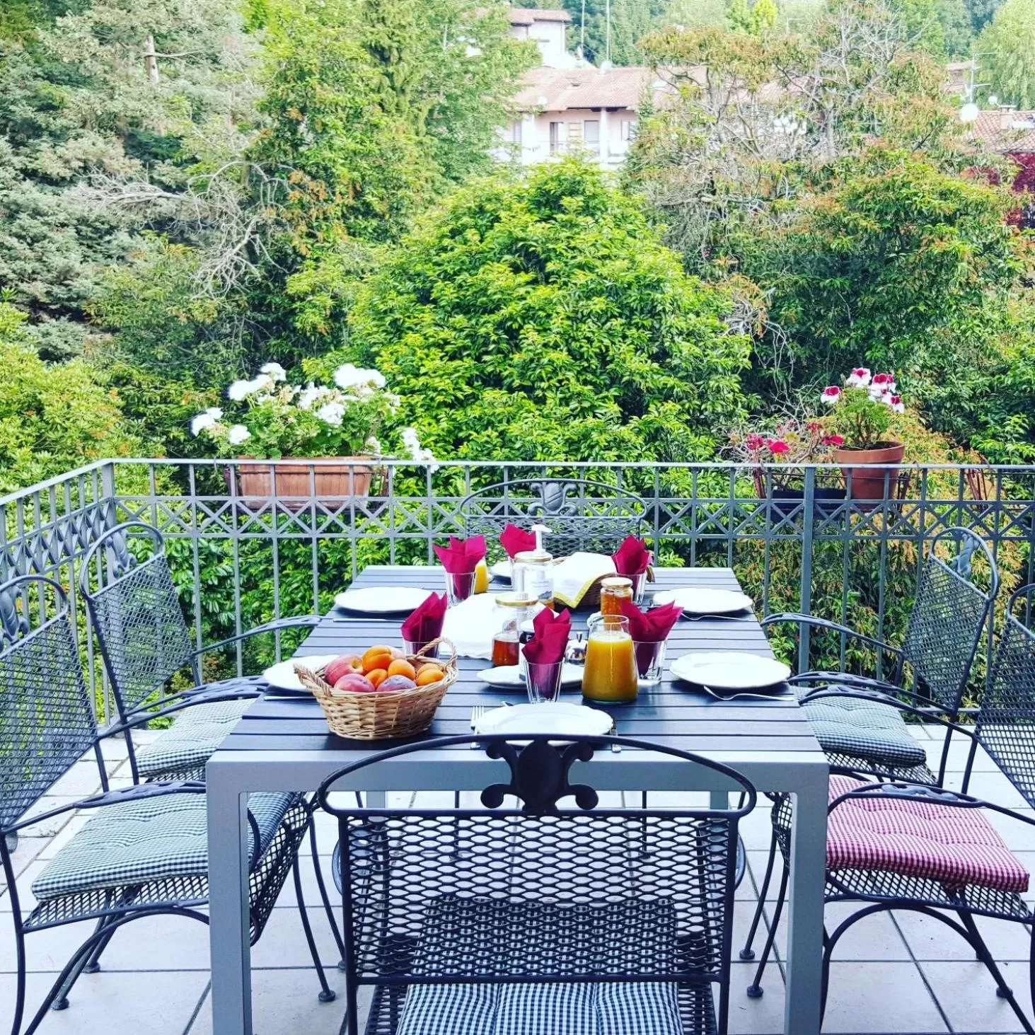 Balcony/Terrace in B&B Villa Tavallini