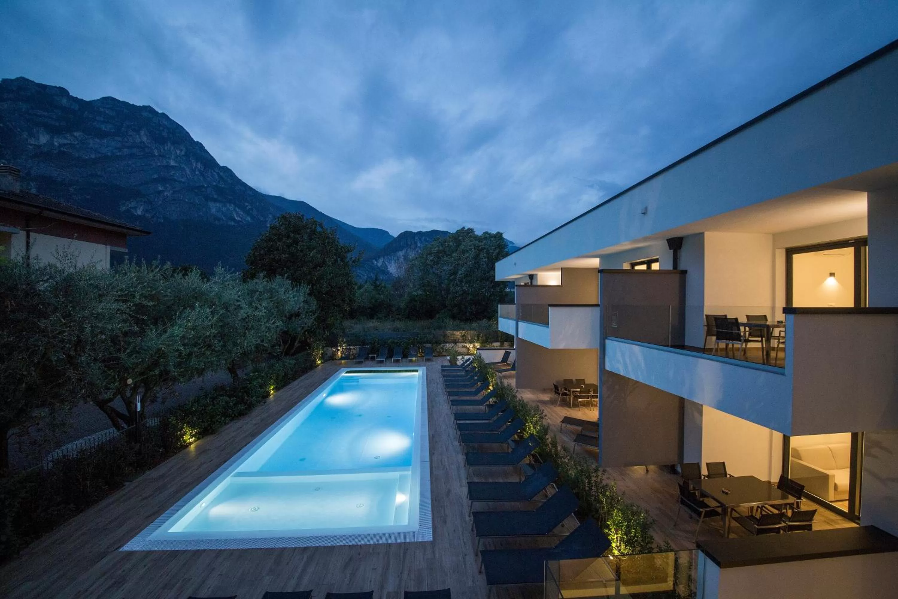 Patio in Riva Lake Lodge