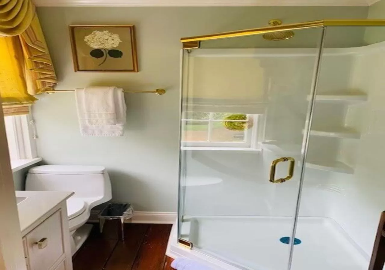 Bathroom in Linden - A Historic Bed and Breakfast