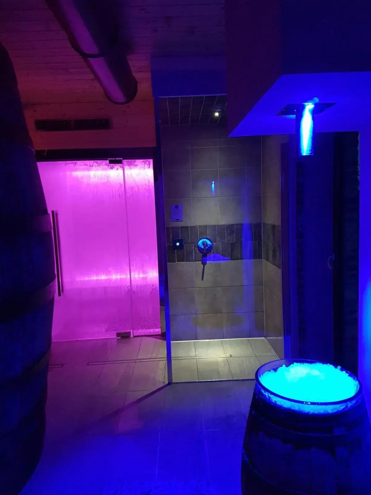 Sauna, Bathroom in Hotel Le Botti