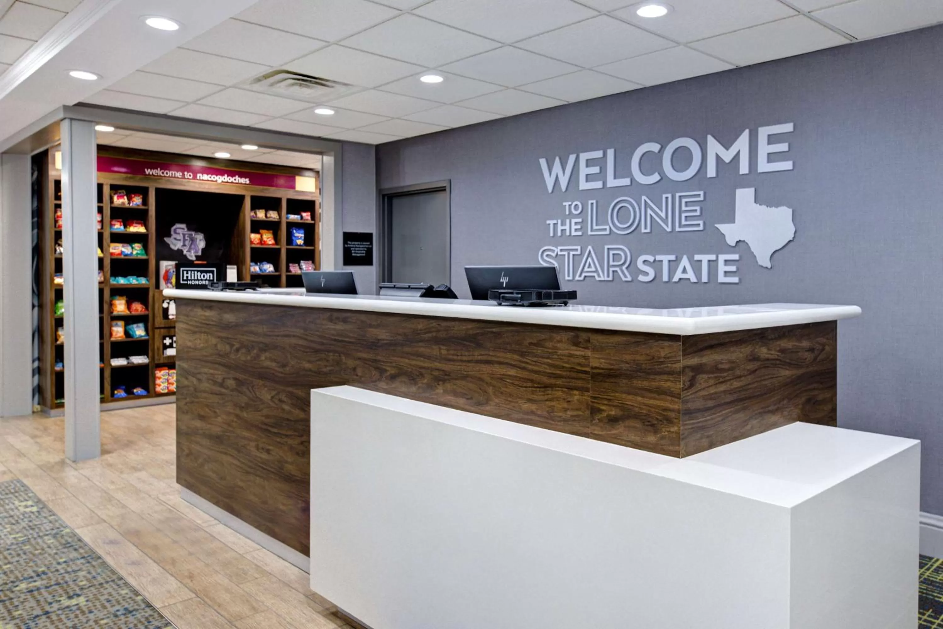 Lobby or reception in Hampton Inn & Suites Nacogdoches
