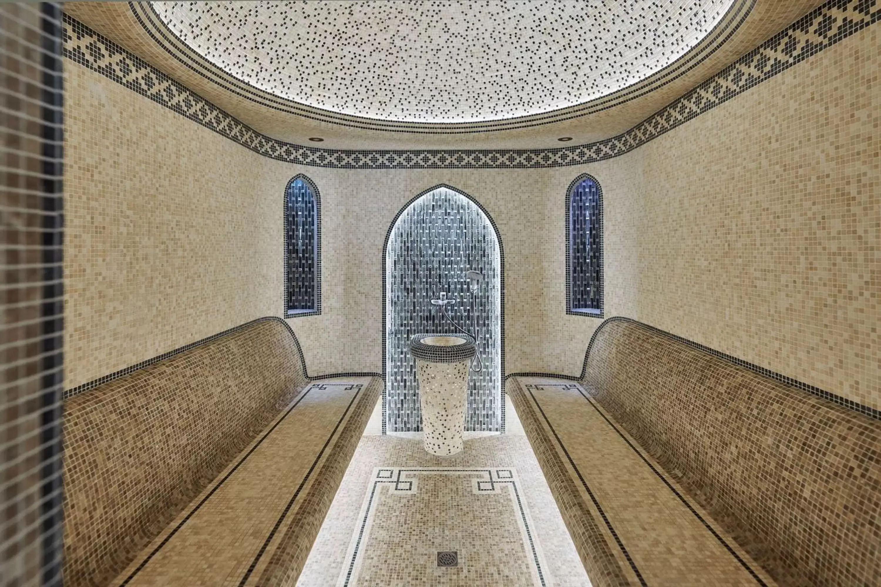 Steam room in Panarams Tashkent Hotel, a member of Radisson Individuals