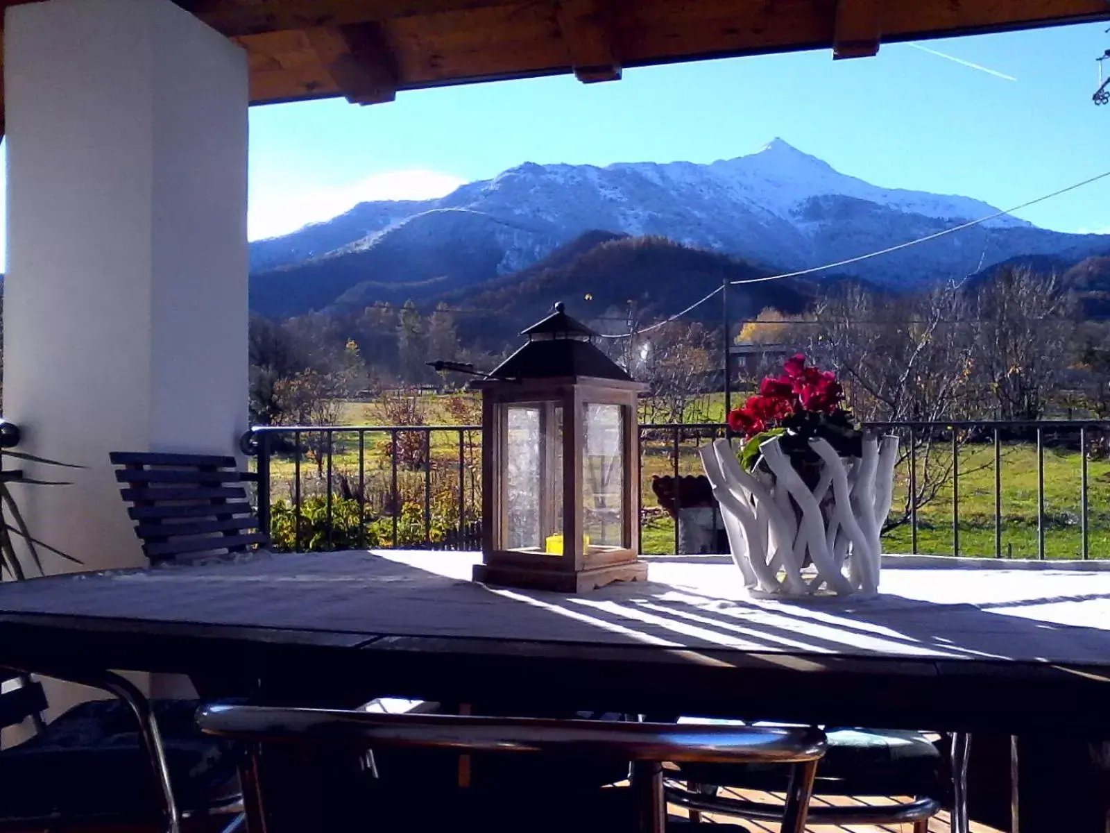 Balcony/Terrace, Mountain View in Bed and Breakfast Ca D'Pandin