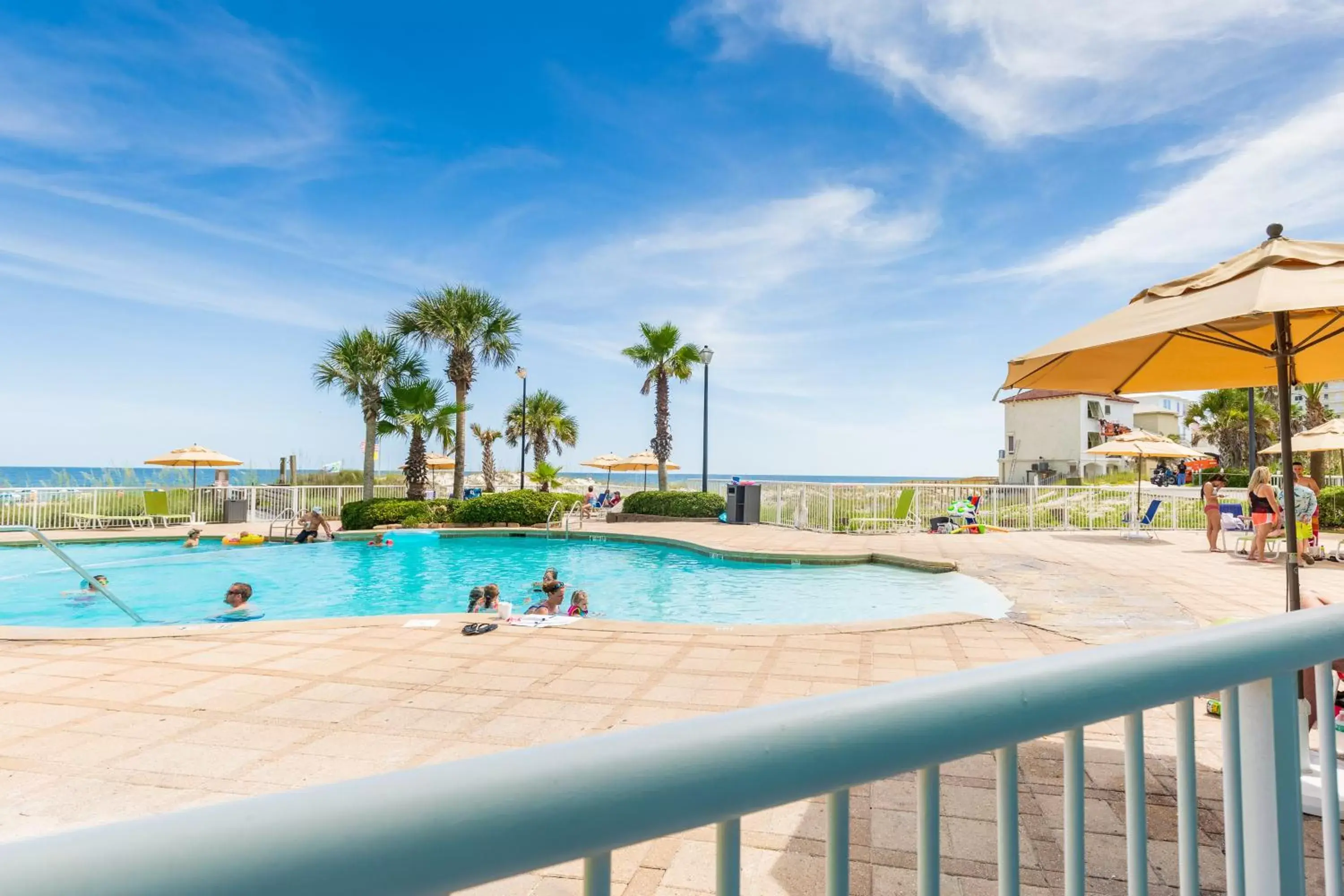 Photo of the whole room, Swimming Pool in Holiday Inn Express Orange Beach - On The Beach, an IHG Hotel