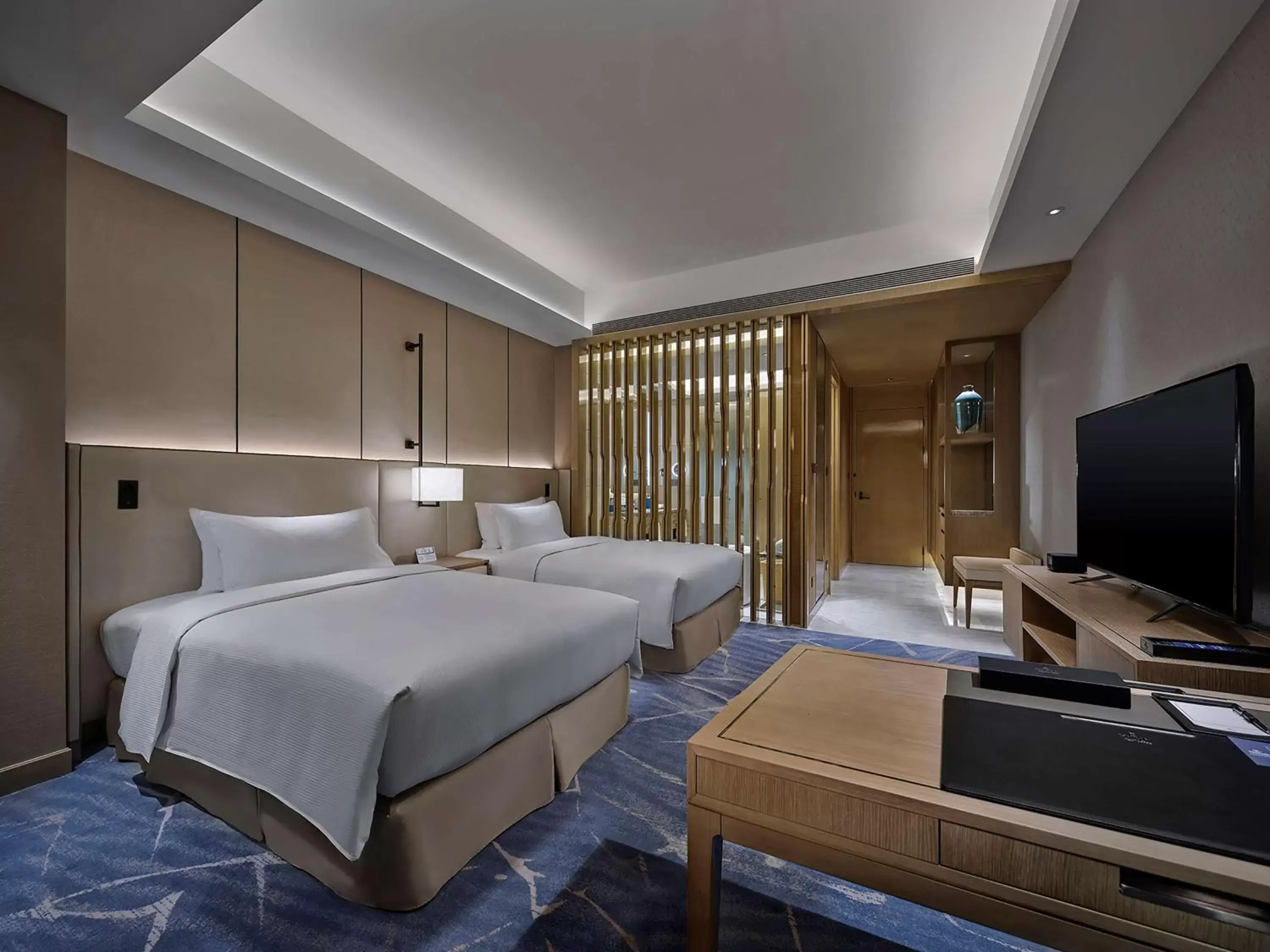 Bed in Hilton Beijing Tongzhou