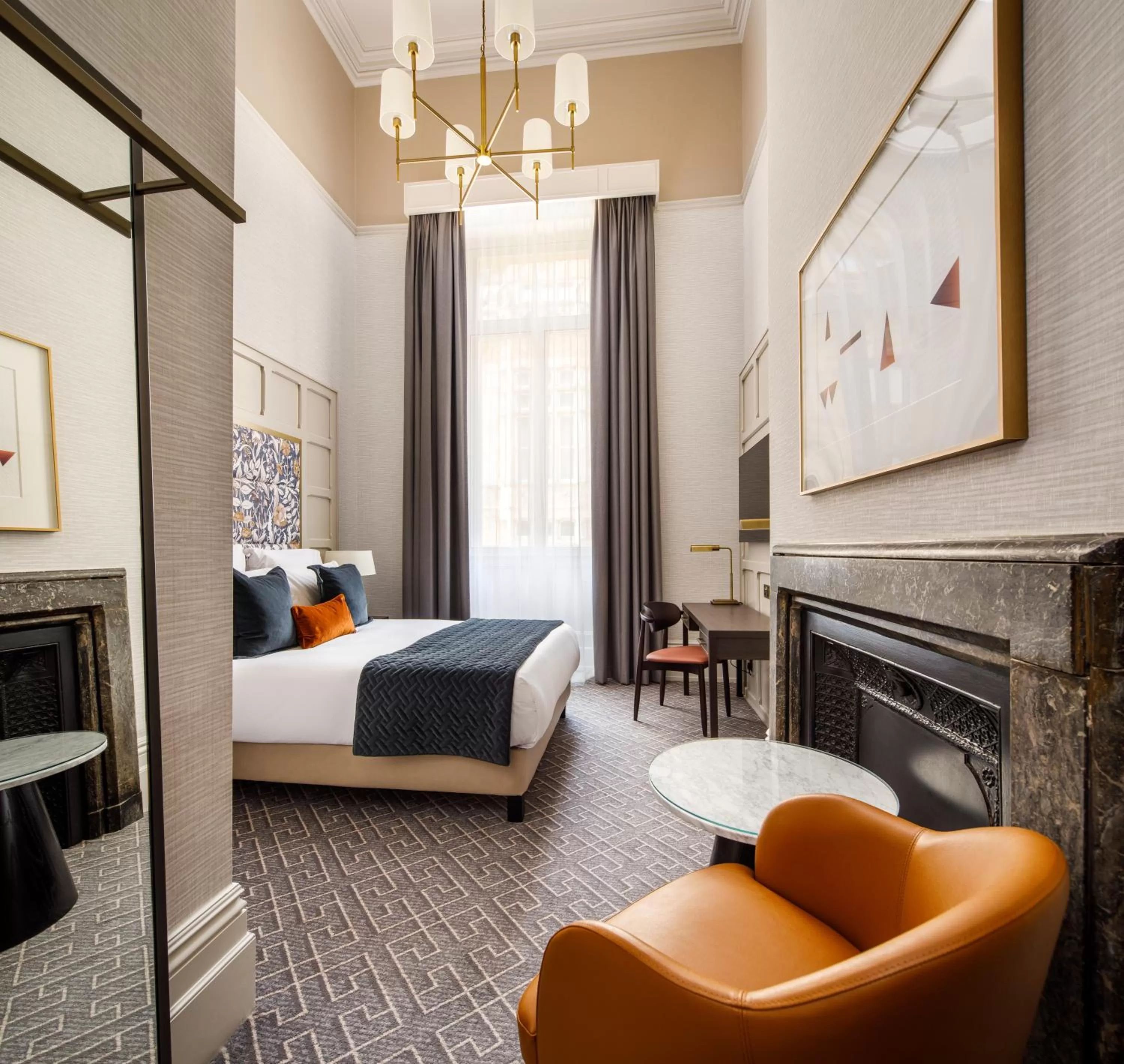 Bedroom, Bed in The Municipal Hotel Liverpool - MGallery