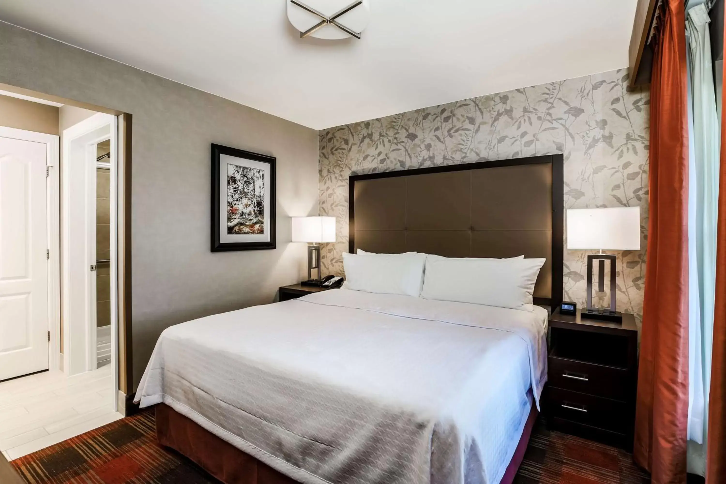 Bed in Homewood Suites by Hilton Long Island-Melville