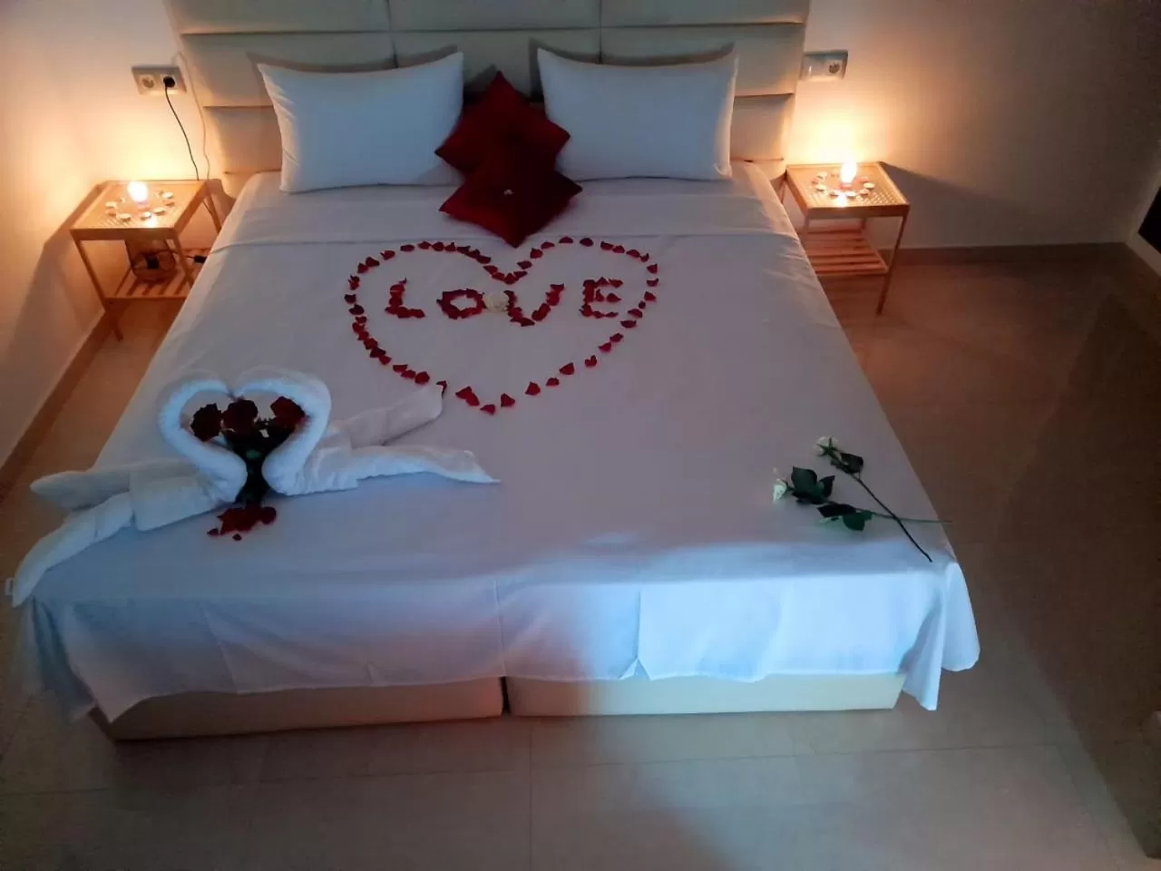 Bed in RESIDENCE PUERTO MARINA Corniche d'Asilah