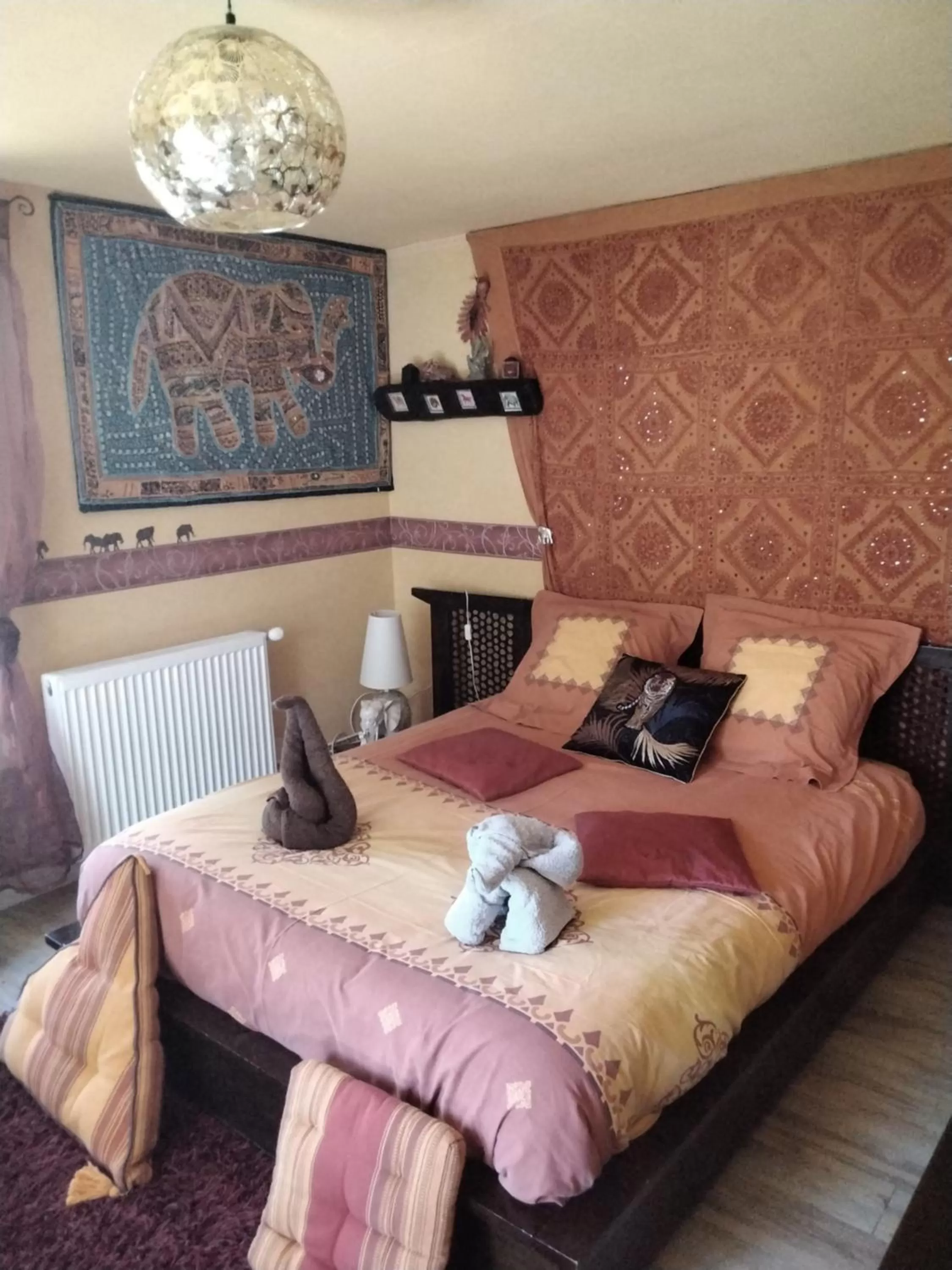 Bed in O tour du monde