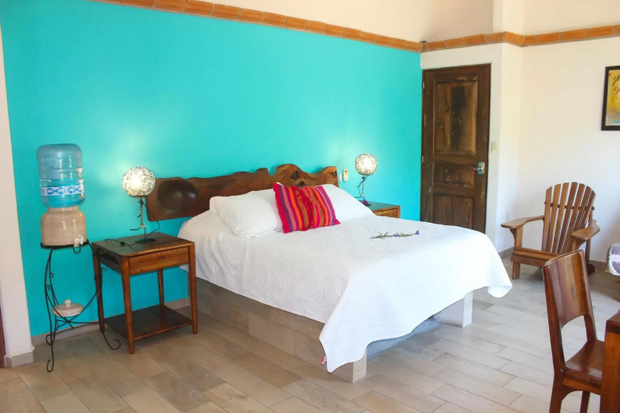 Bed in Villa Los Corales