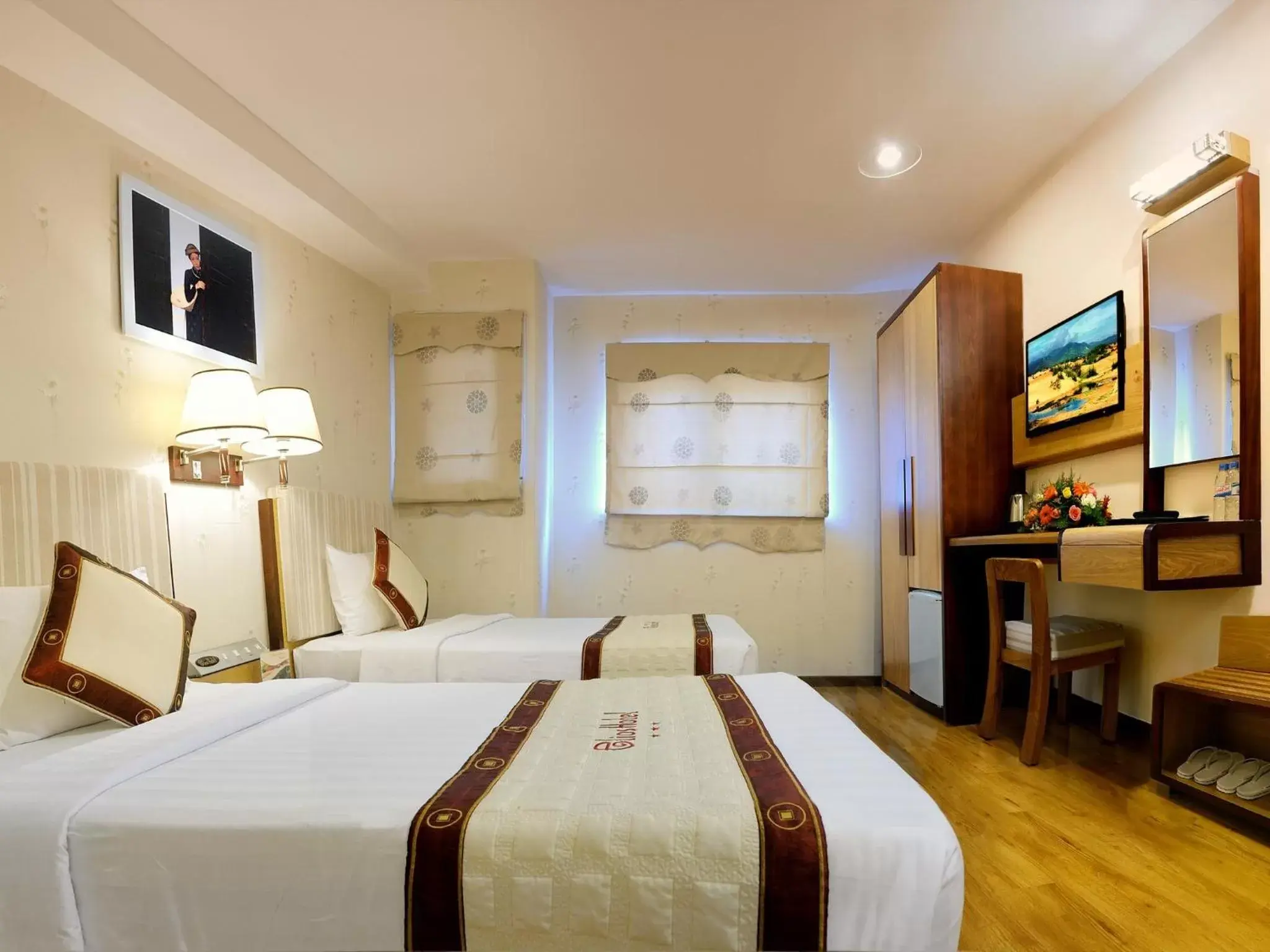 Bedroom, Bed in Elios Hotel