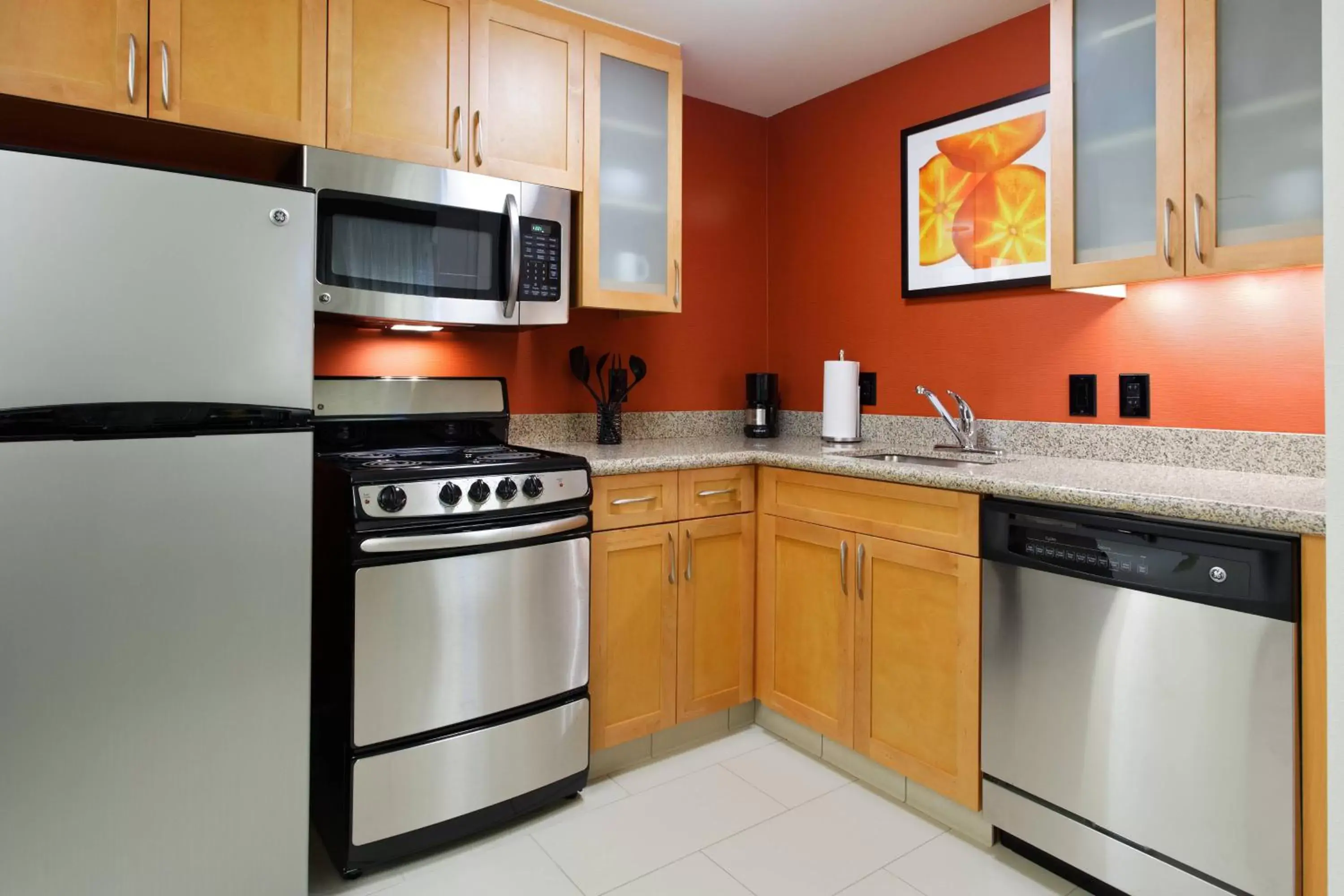 Kitchen or kitchenette, Kitchen/Kitchenette in Residence Inn by Marriott Little Rock Downtown