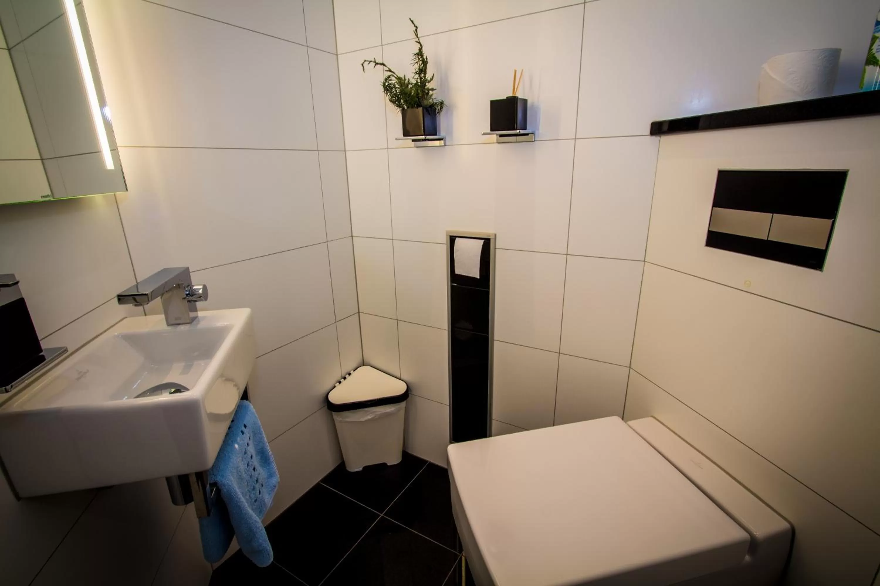 Toilet in Vergissmeinnicht