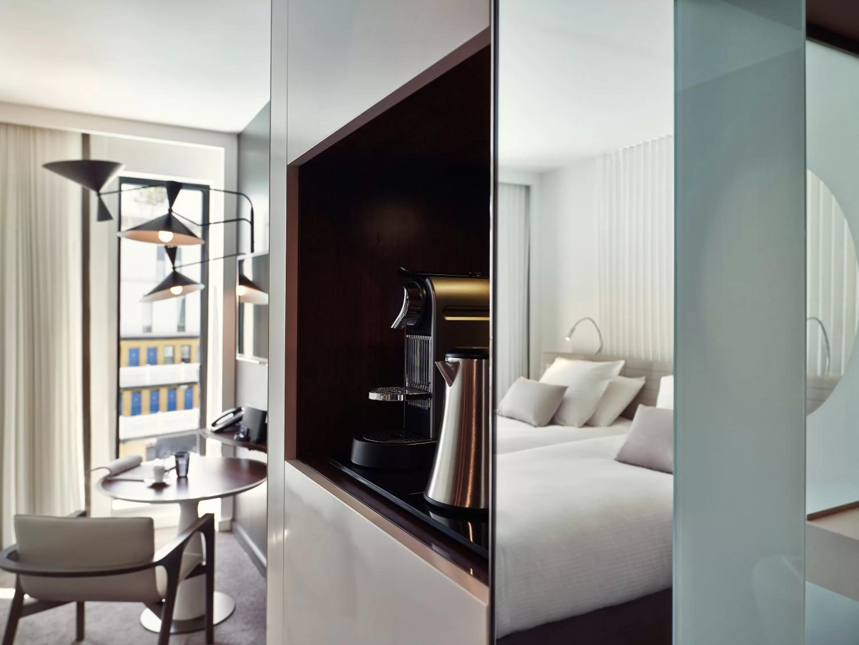 Bedroom, Bed in Molitor Hotel & Spa Paris - MGallery Collection