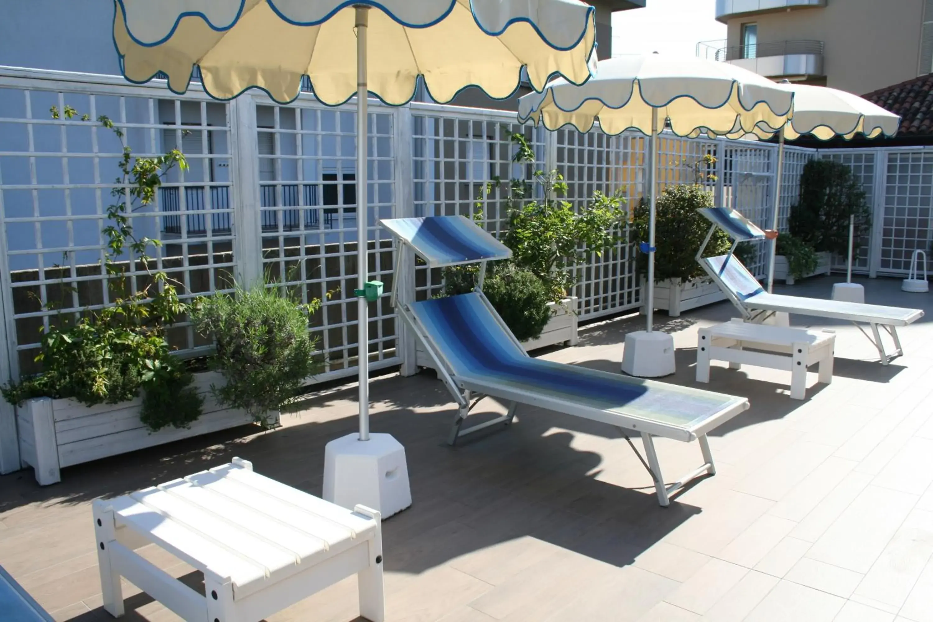 Balcony/Terrace in Hotel Abbazia