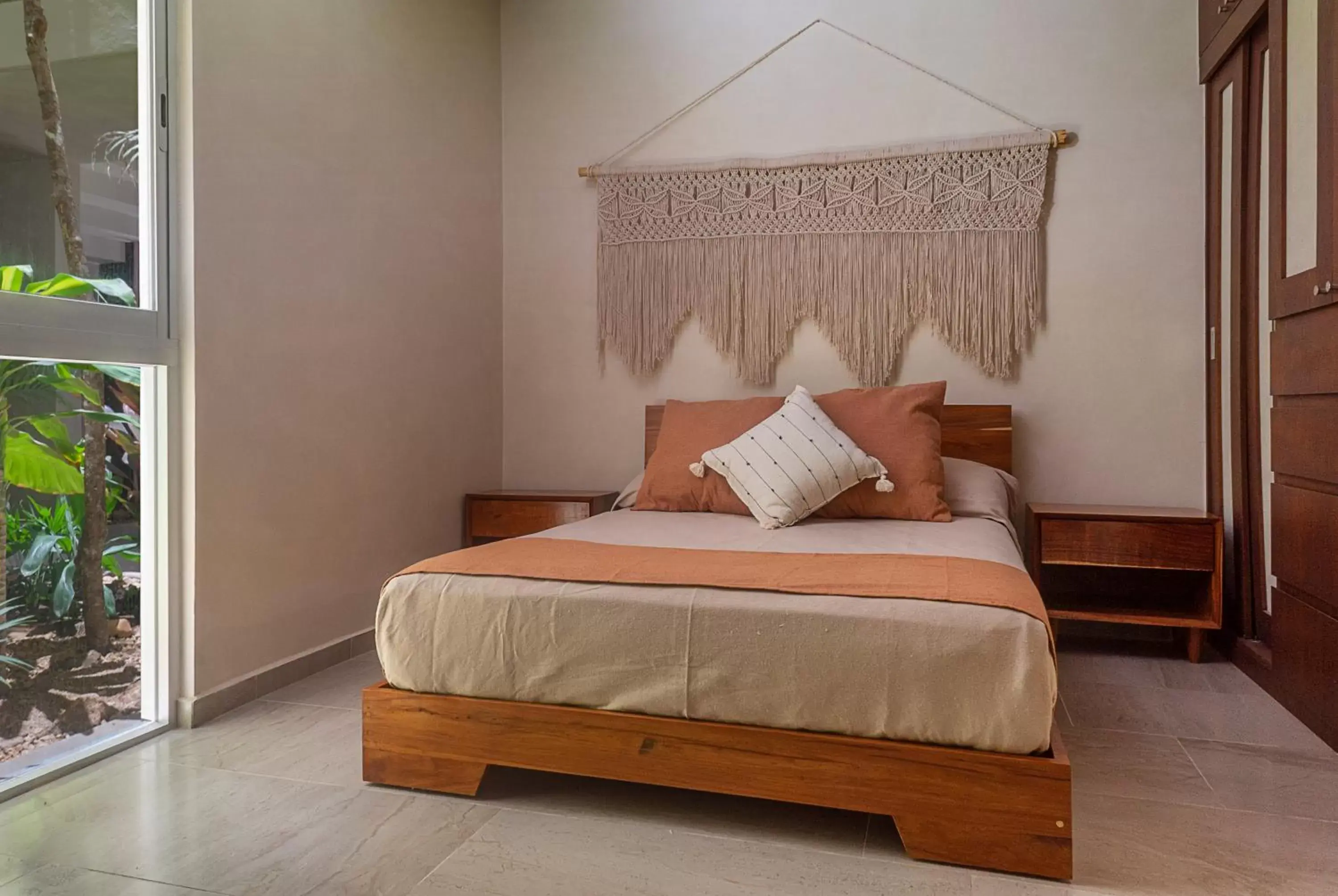 Bed in ARUNA TULUM-Luxury Studios & Apartments